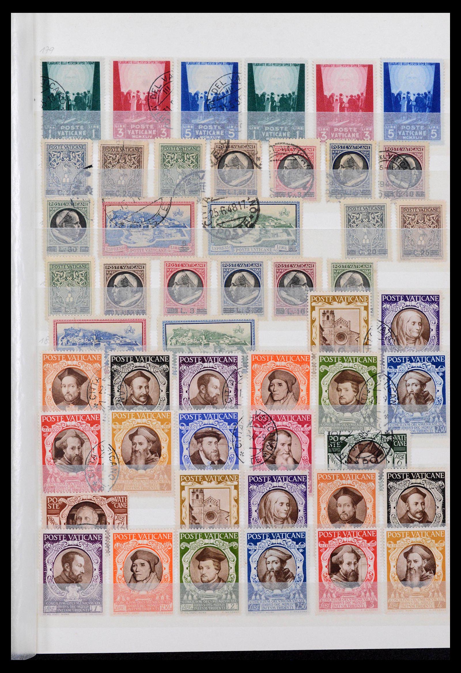 39831 0005 - Postzegelverzameling 39831 Vaticaan 1929-2013.