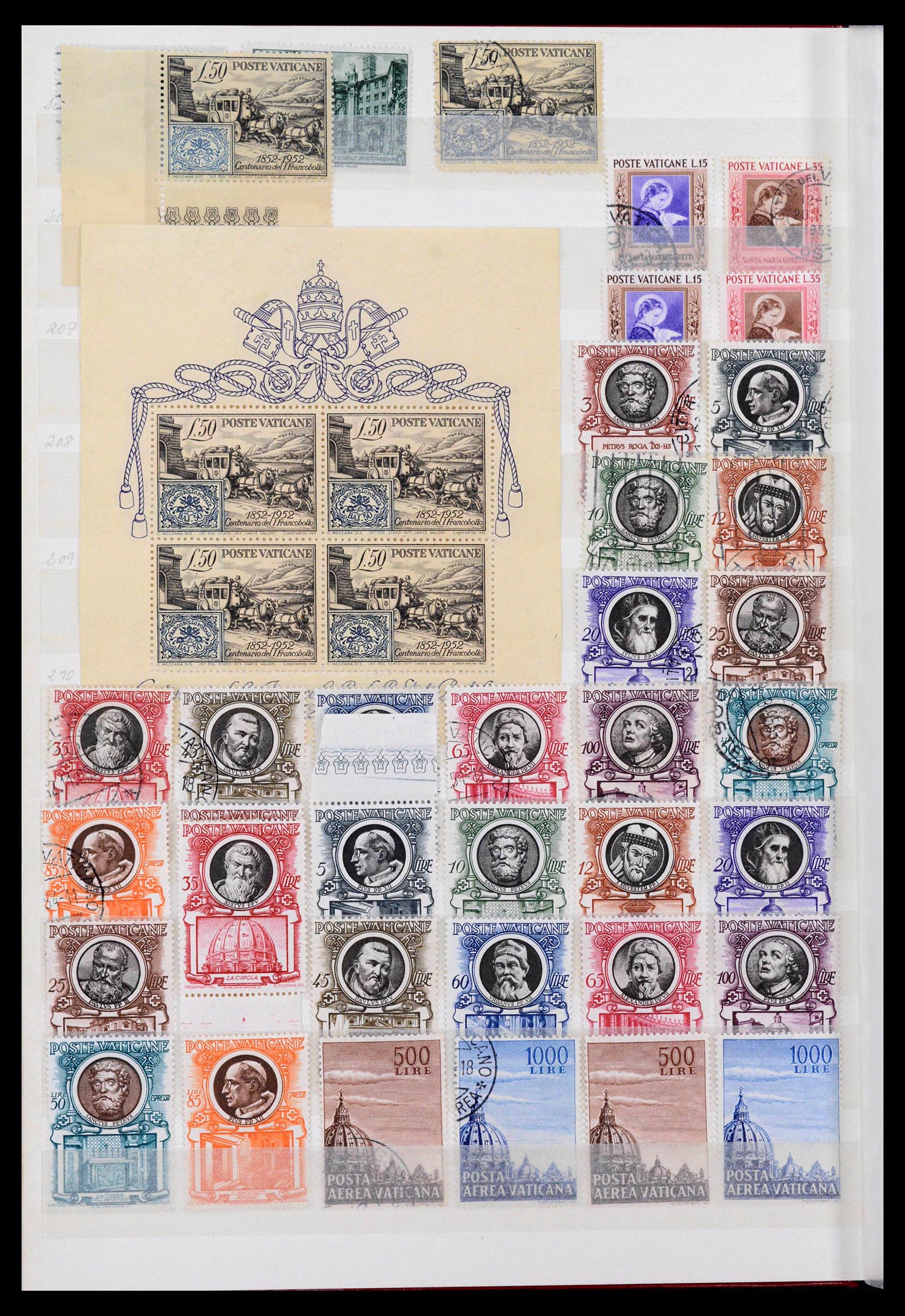 39831 0008 - Postzegelverzameling 39831 Vaticaan 1929-2013.