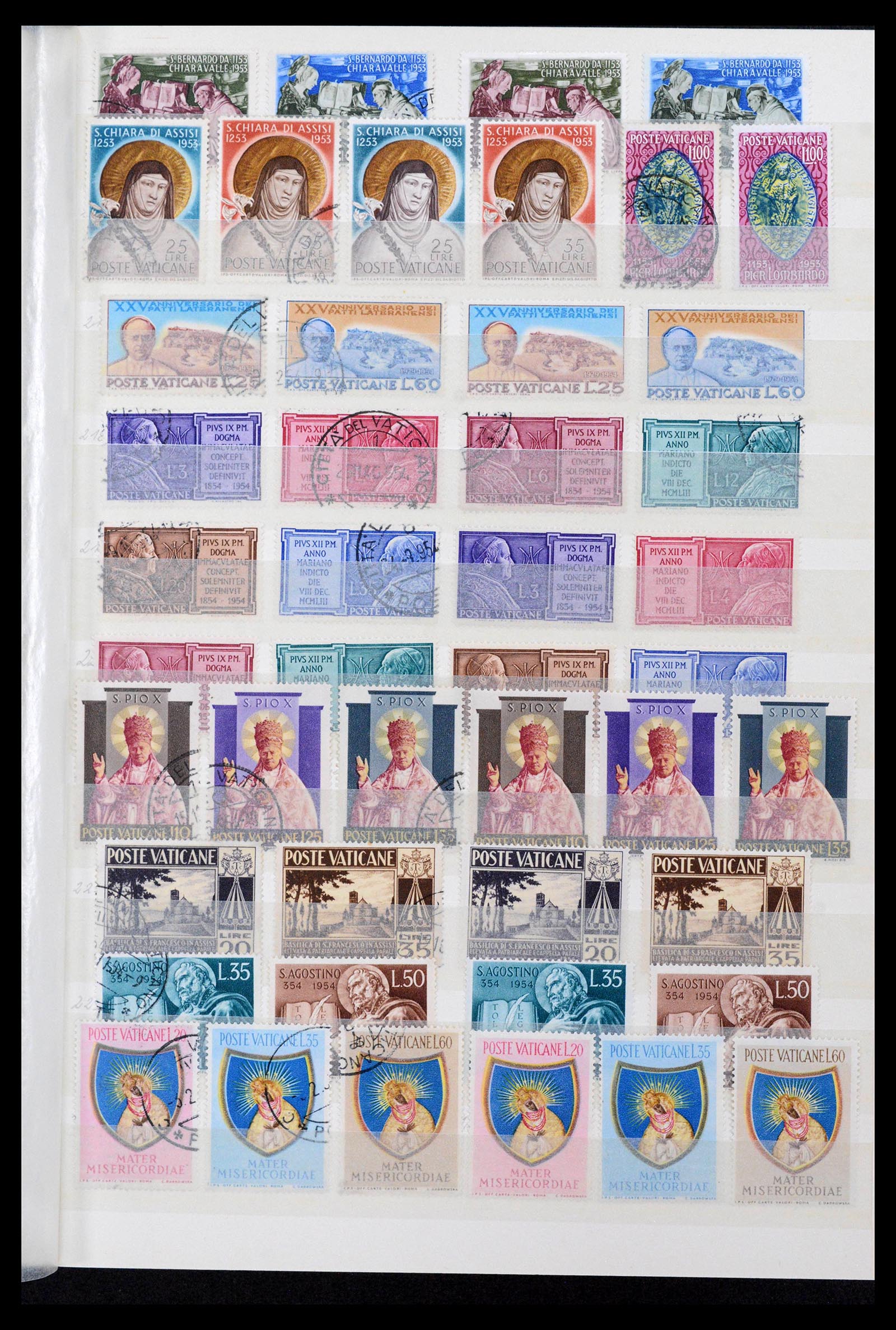 39831 0009 - Postzegelverzameling 39831 Vaticaan 1929-2013.