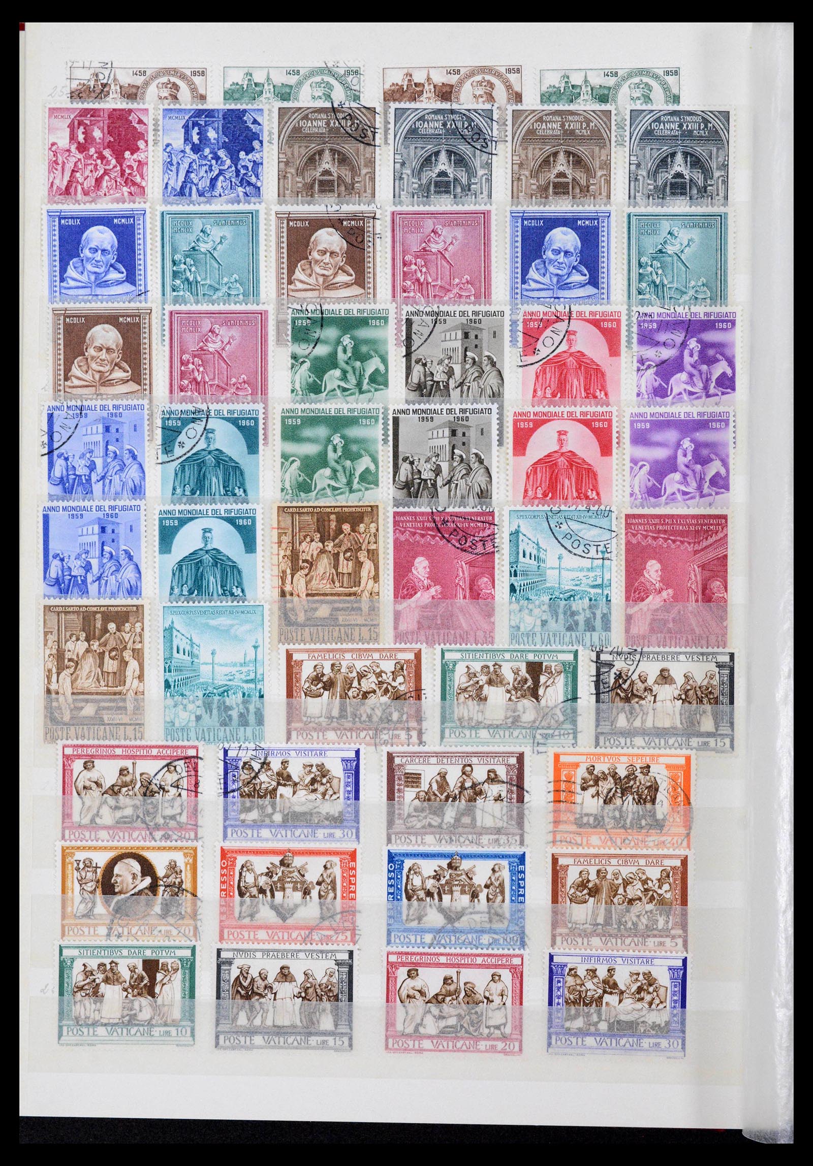 39831 0014 - Postzegelverzameling 39831 Vaticaan 1929-2013.