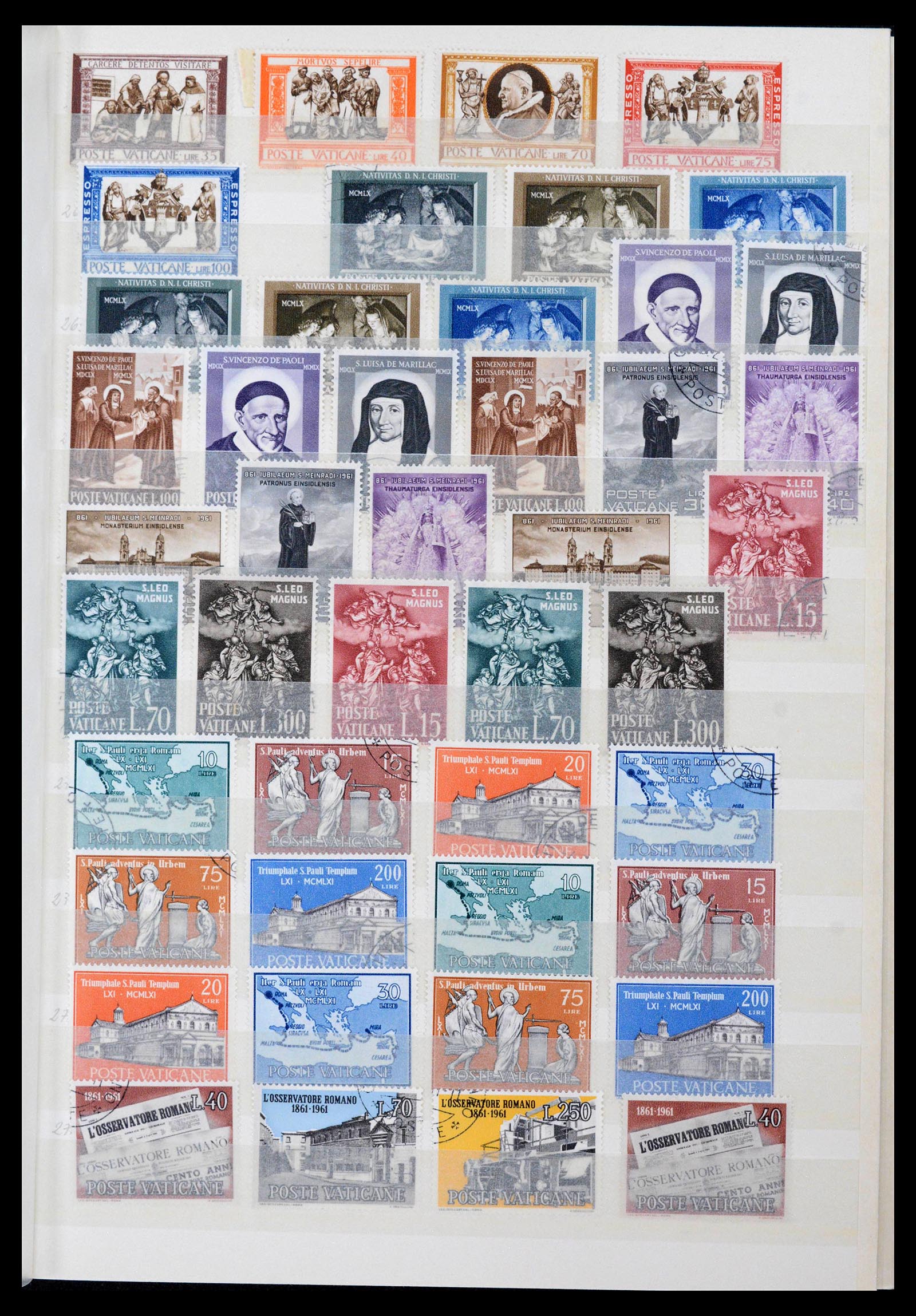 39831 0015 - Postzegelverzameling 39831 Vaticaan 1929-2013.