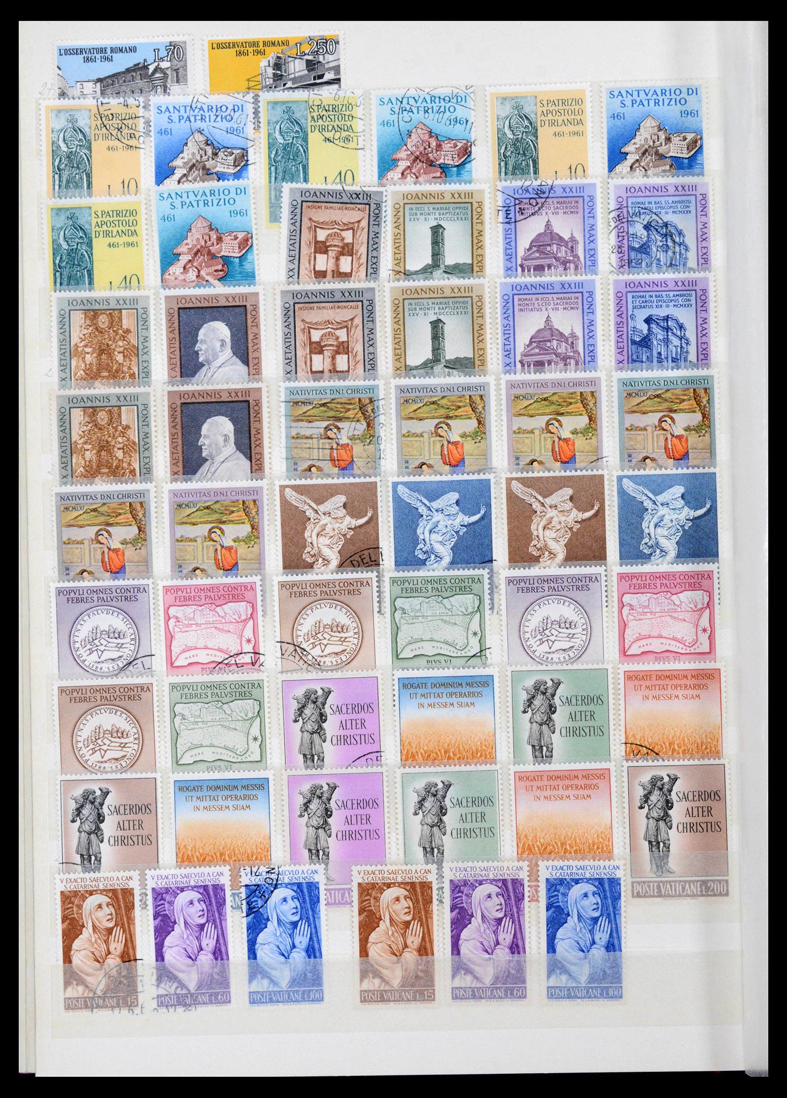 39831 0016 - Postzegelverzameling 39831 Vaticaan 1929-2013.