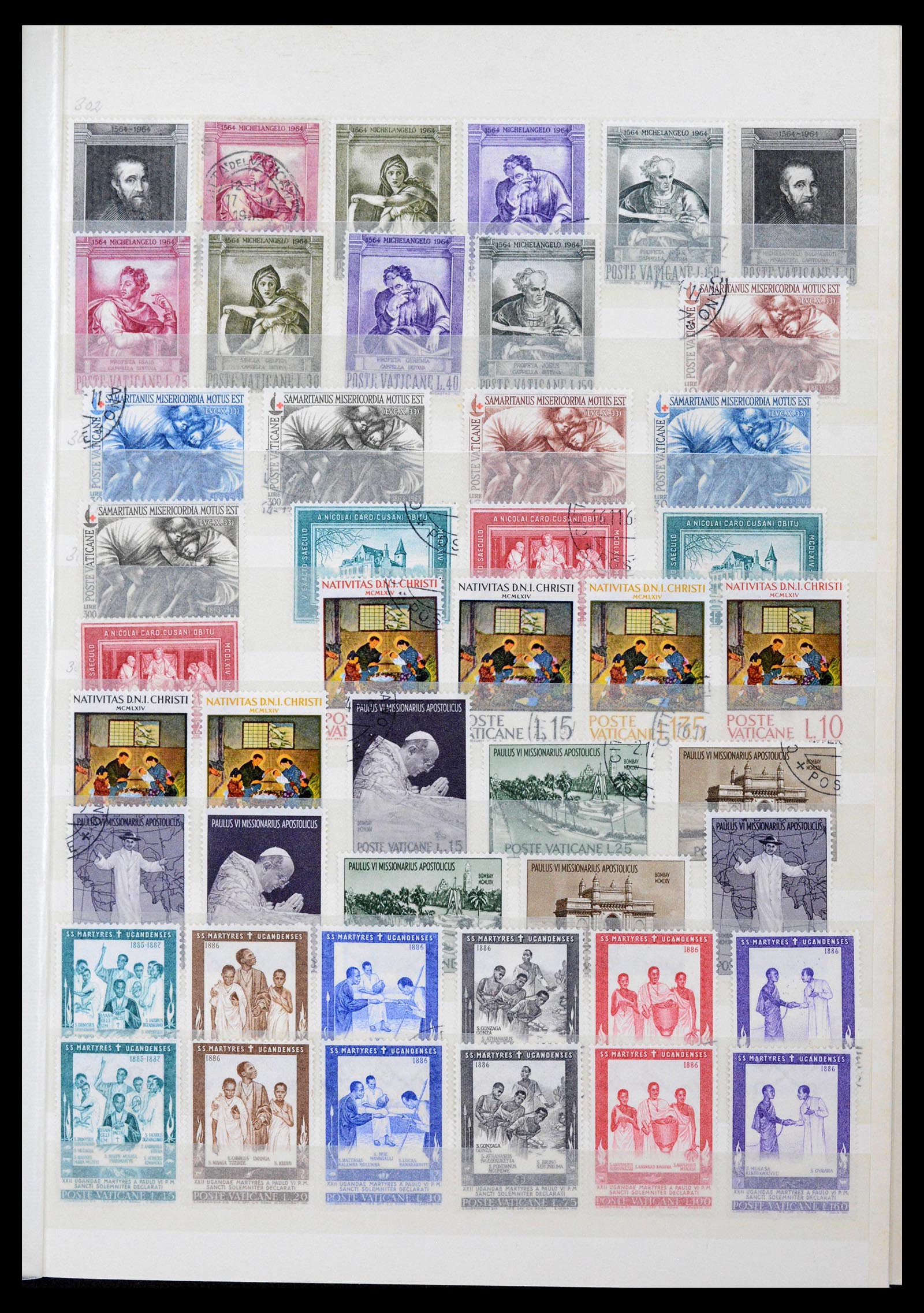 39831 0019 - Postzegelverzameling 39831 Vaticaan 1929-2013.