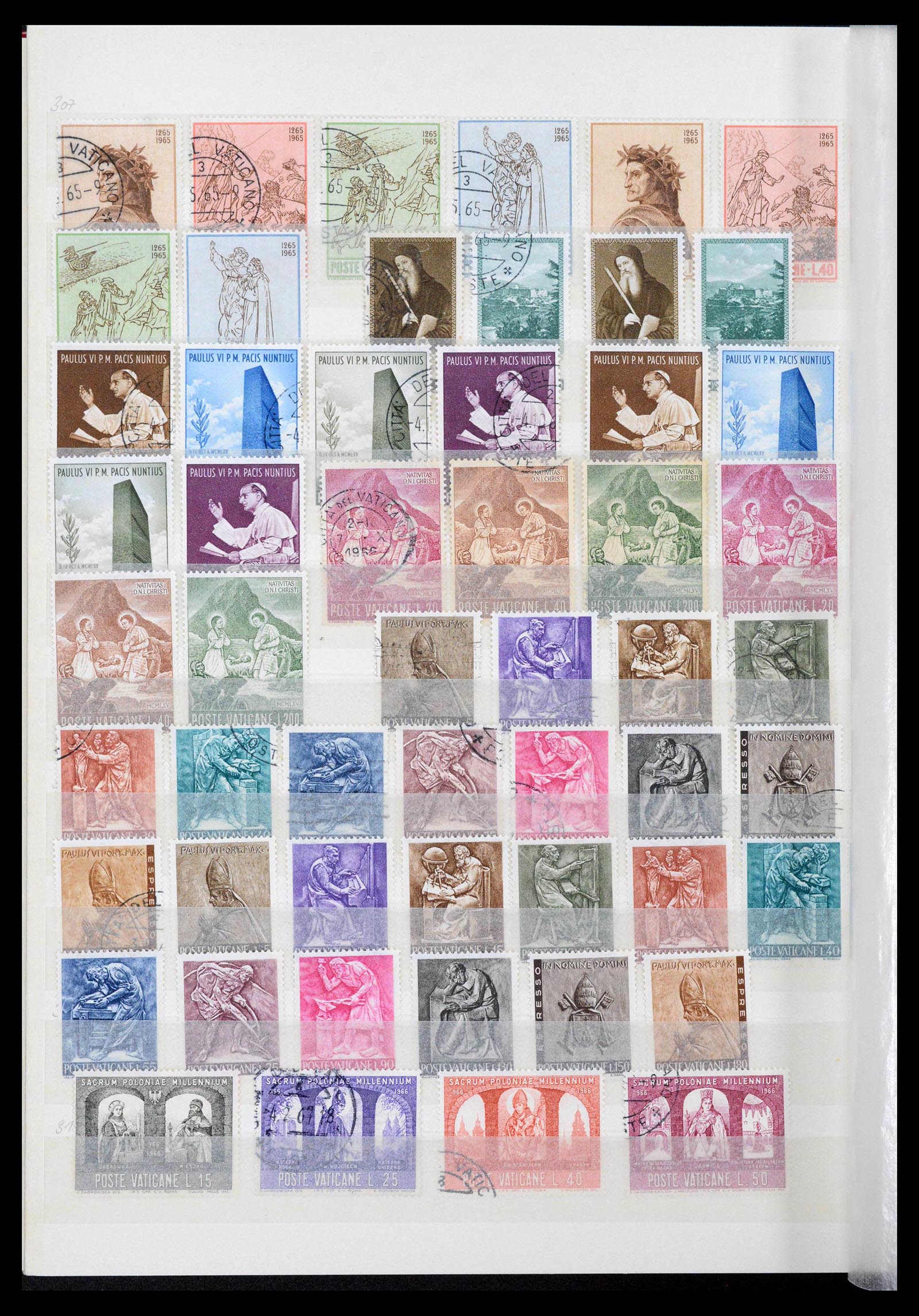 39831 0020 - Postzegelverzameling 39831 Vaticaan 1929-2013.