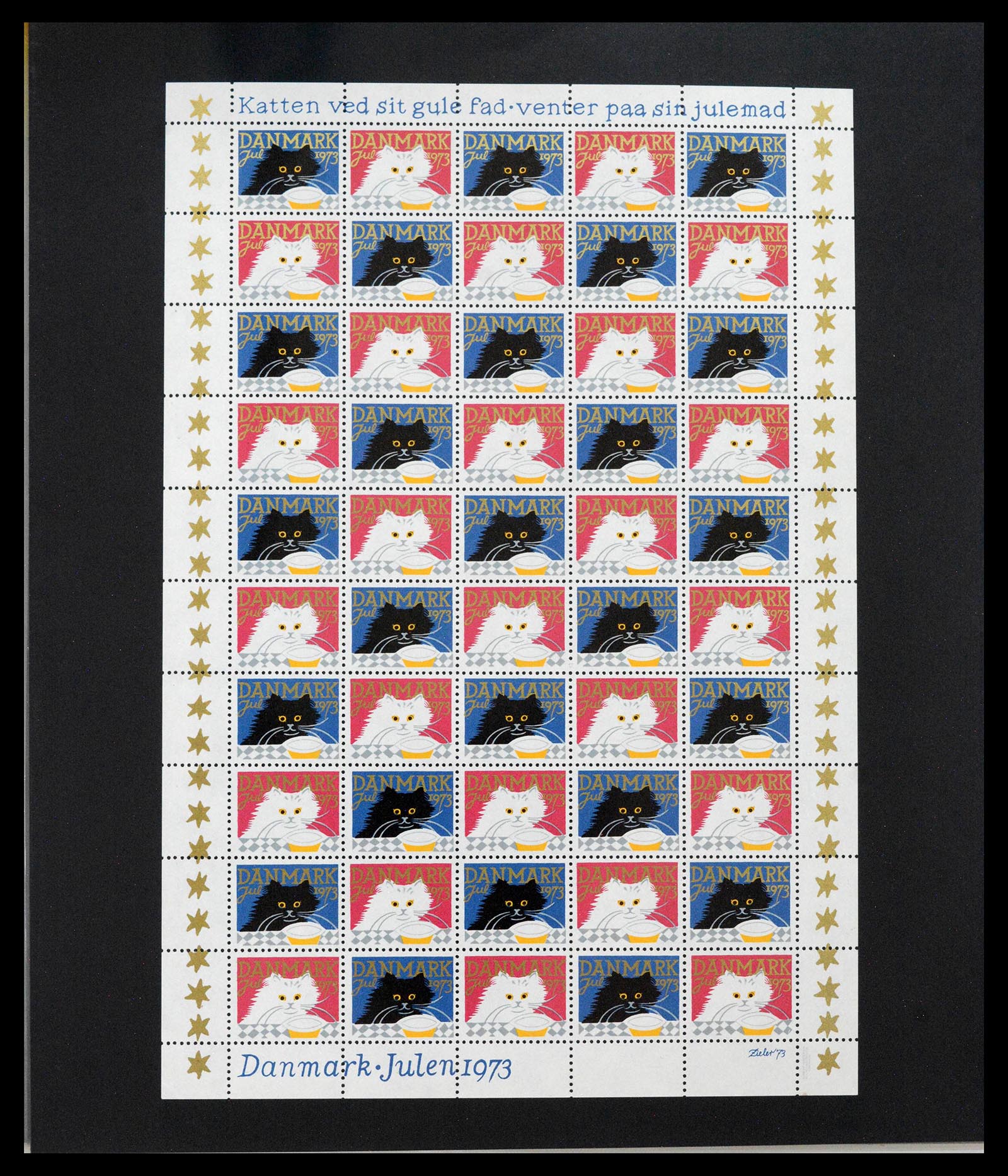 39832 0002 - Postzegelverzameling 39832 Denemarken Jul zegels 1904-2016.