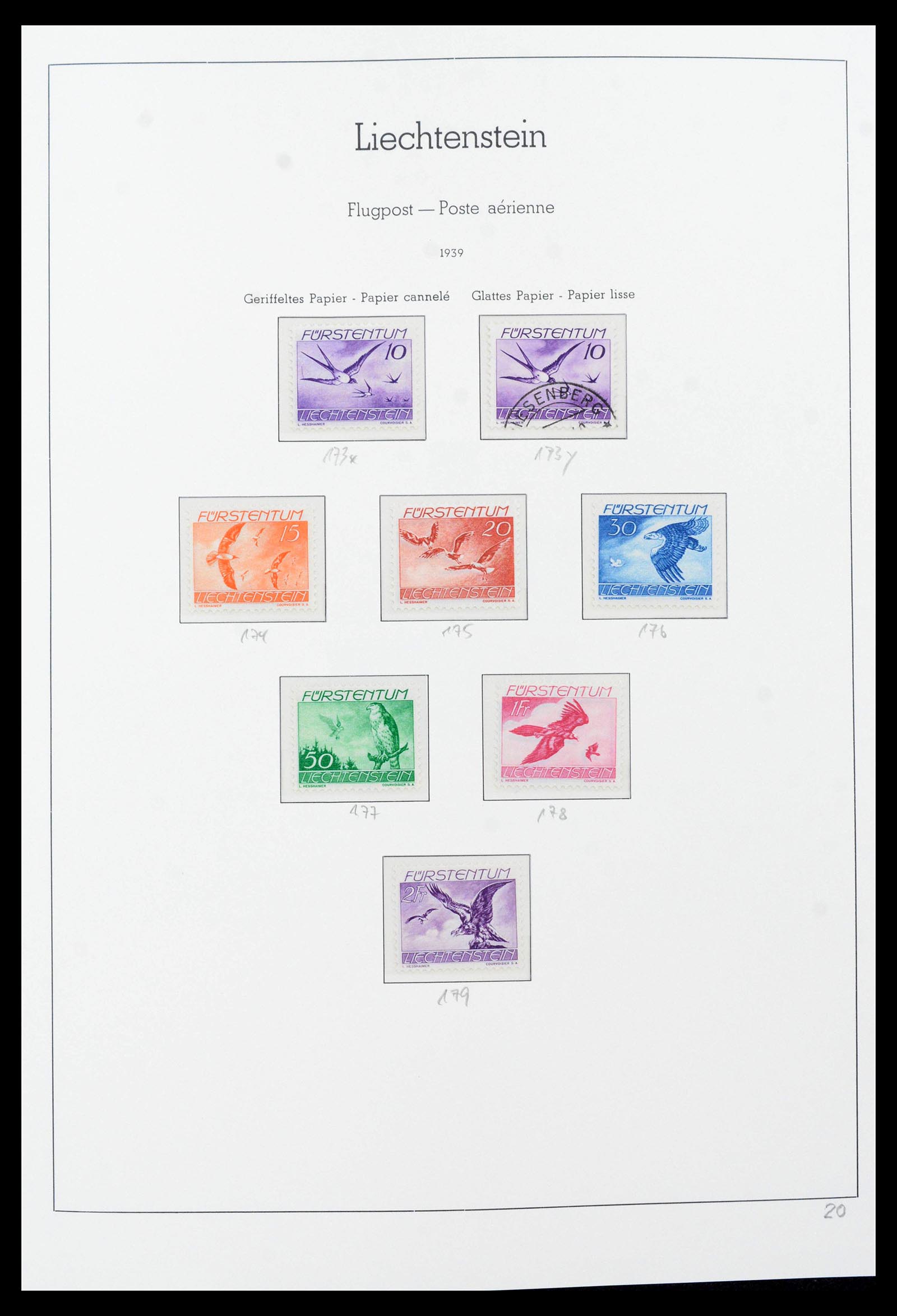 39835 0020 - Postzegelverzameling 39835 Liechtenstein compleet 1912-1980.