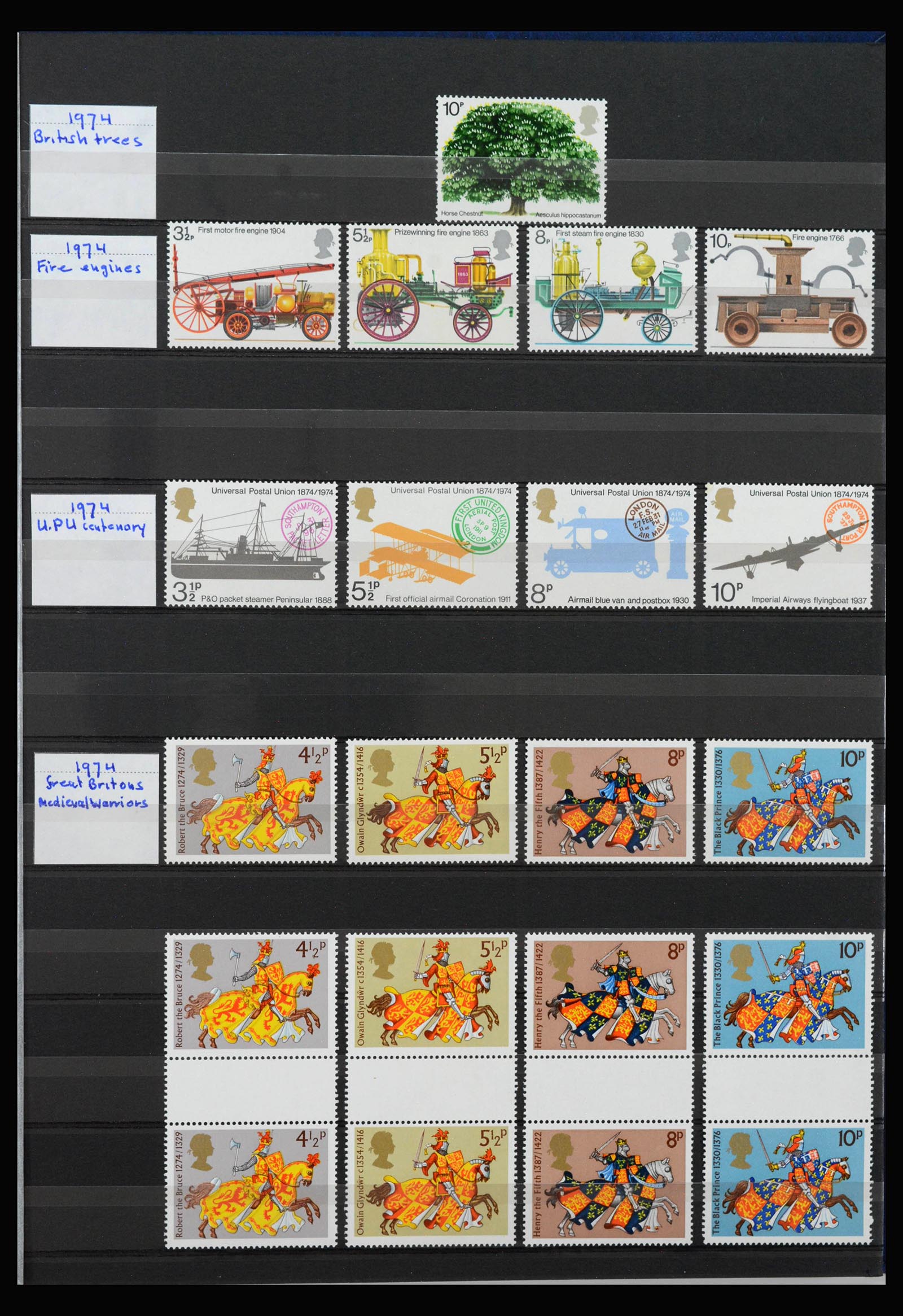 39838 0006 - Postzegelverzameling 39838 Engeland postfris 1971-2005.