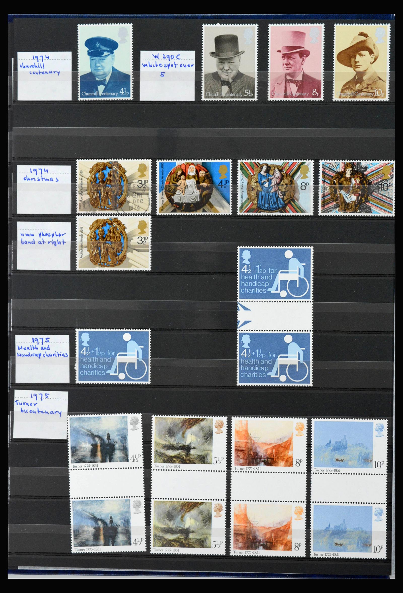 39838 0007 - Postzegelverzameling 39838 Engeland postfris 1971-2005.