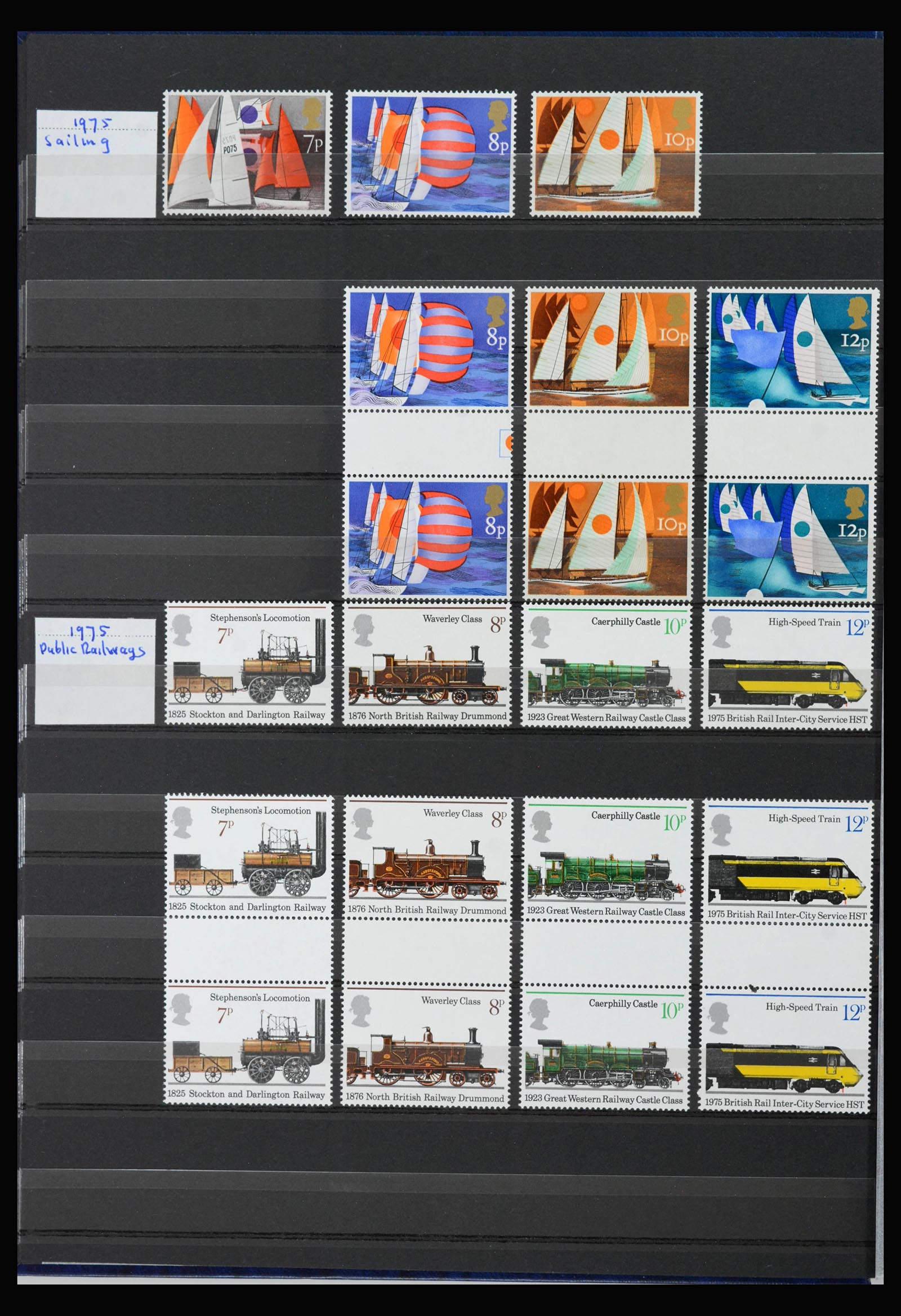 39838 0009 - Postzegelverzameling 39838 Engeland postfris 1971-2005.
