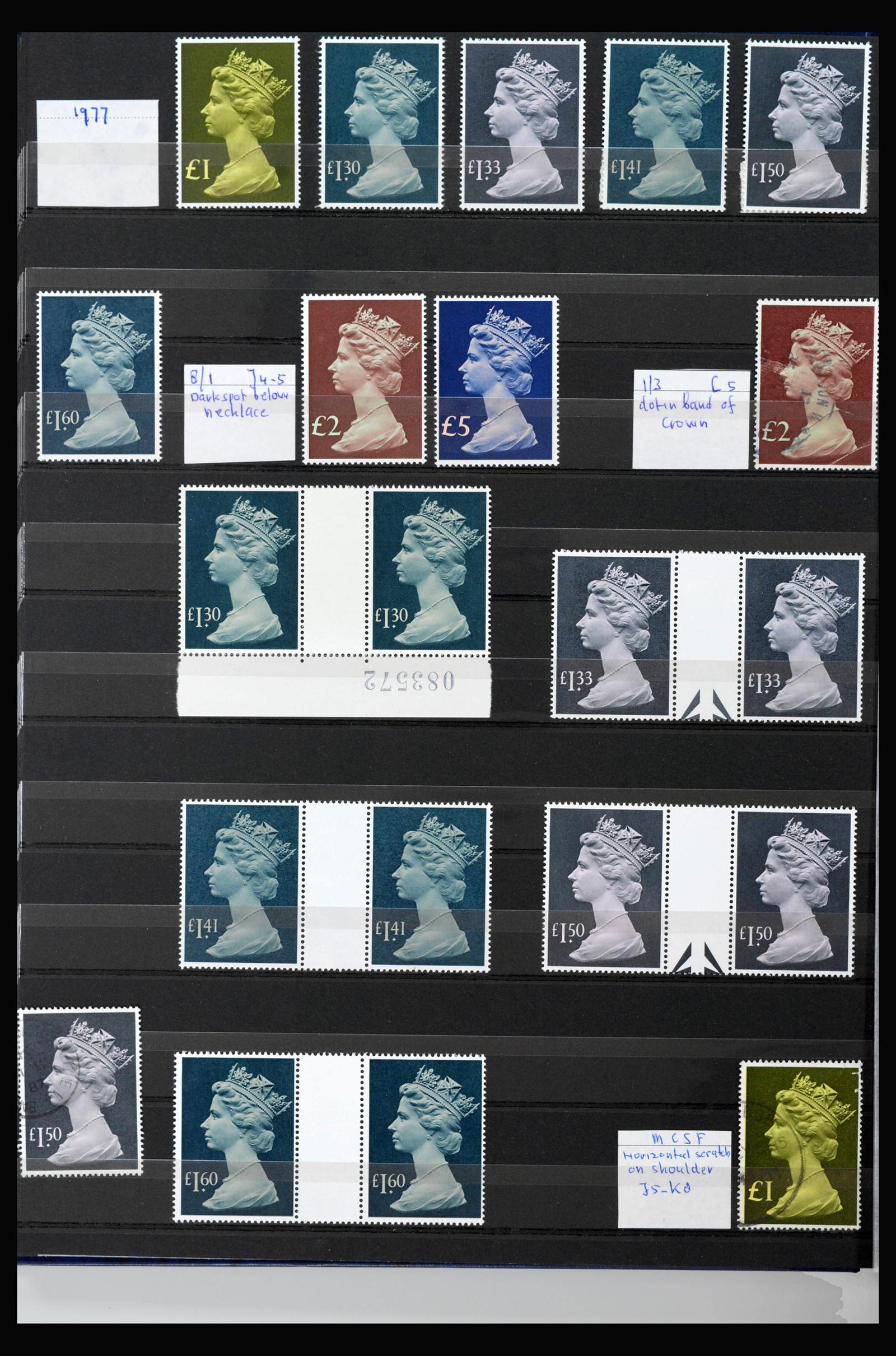 39838 0017 - Postzegelverzameling 39838 Engeland postfris 1971-2005.