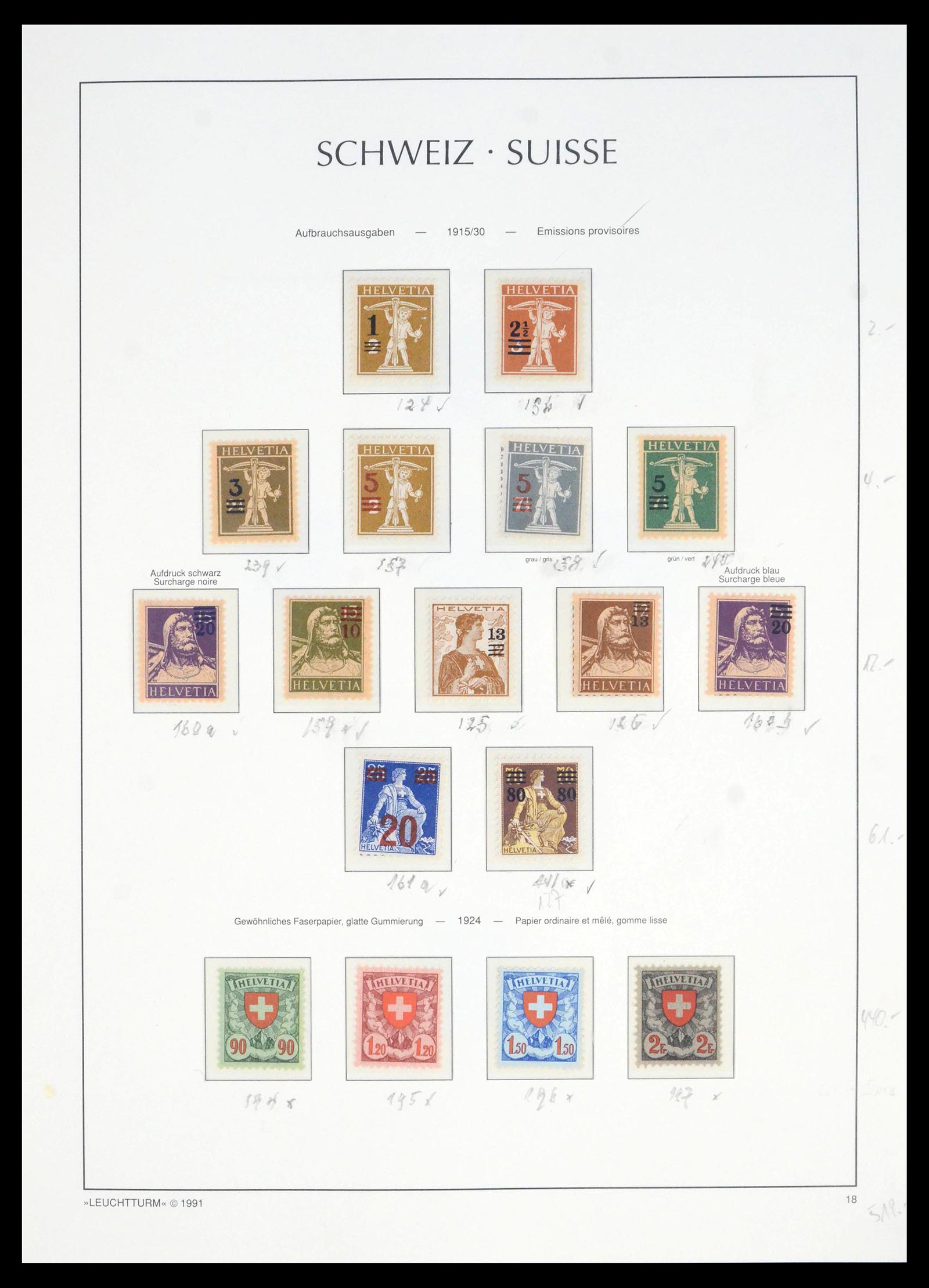39840 0019 - Postzegelverzameling 39840 Zwitserland 1846-1965.