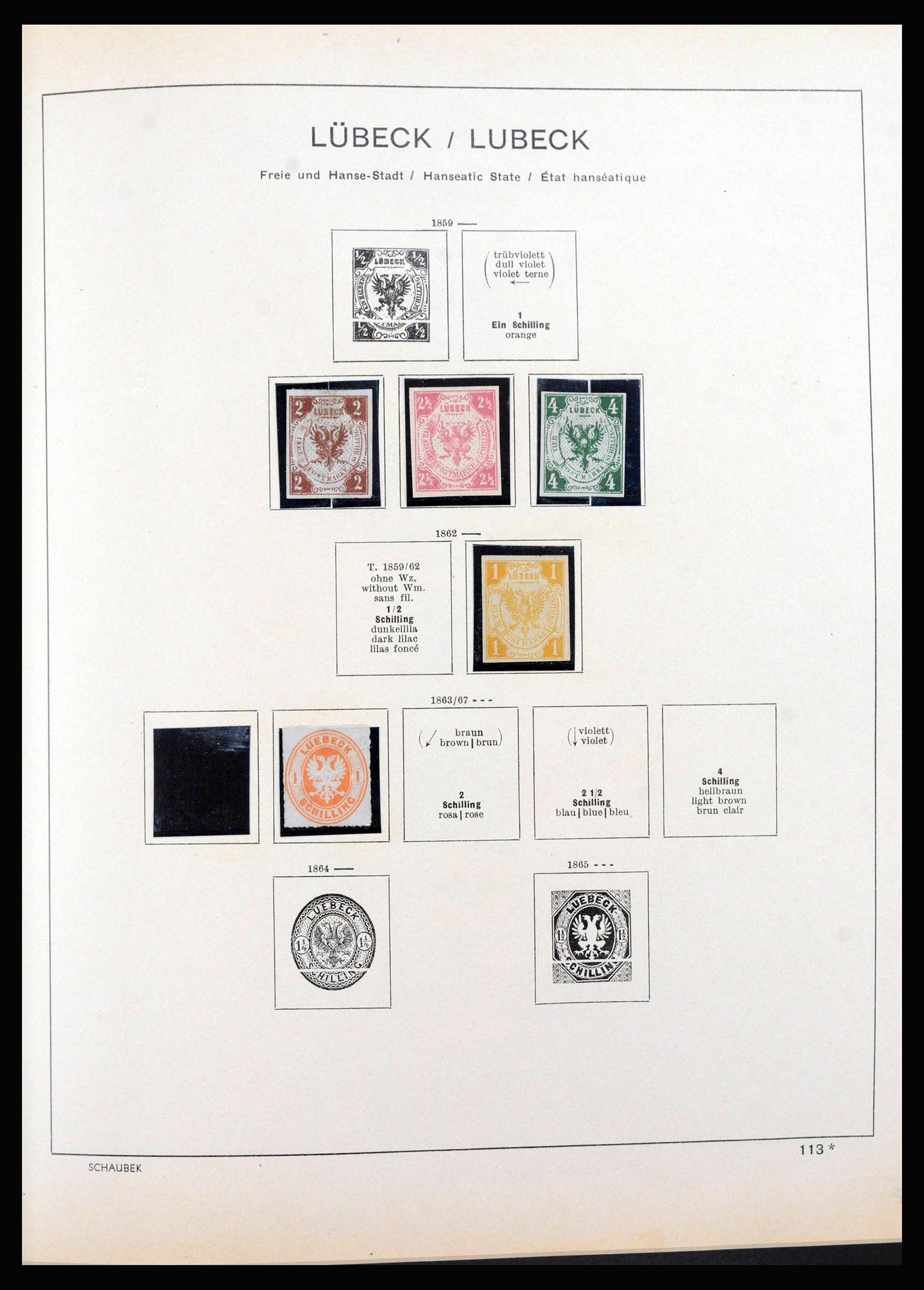 39850 0020 - Stamp collection 39850 Old German State s and territories 1851-1923.