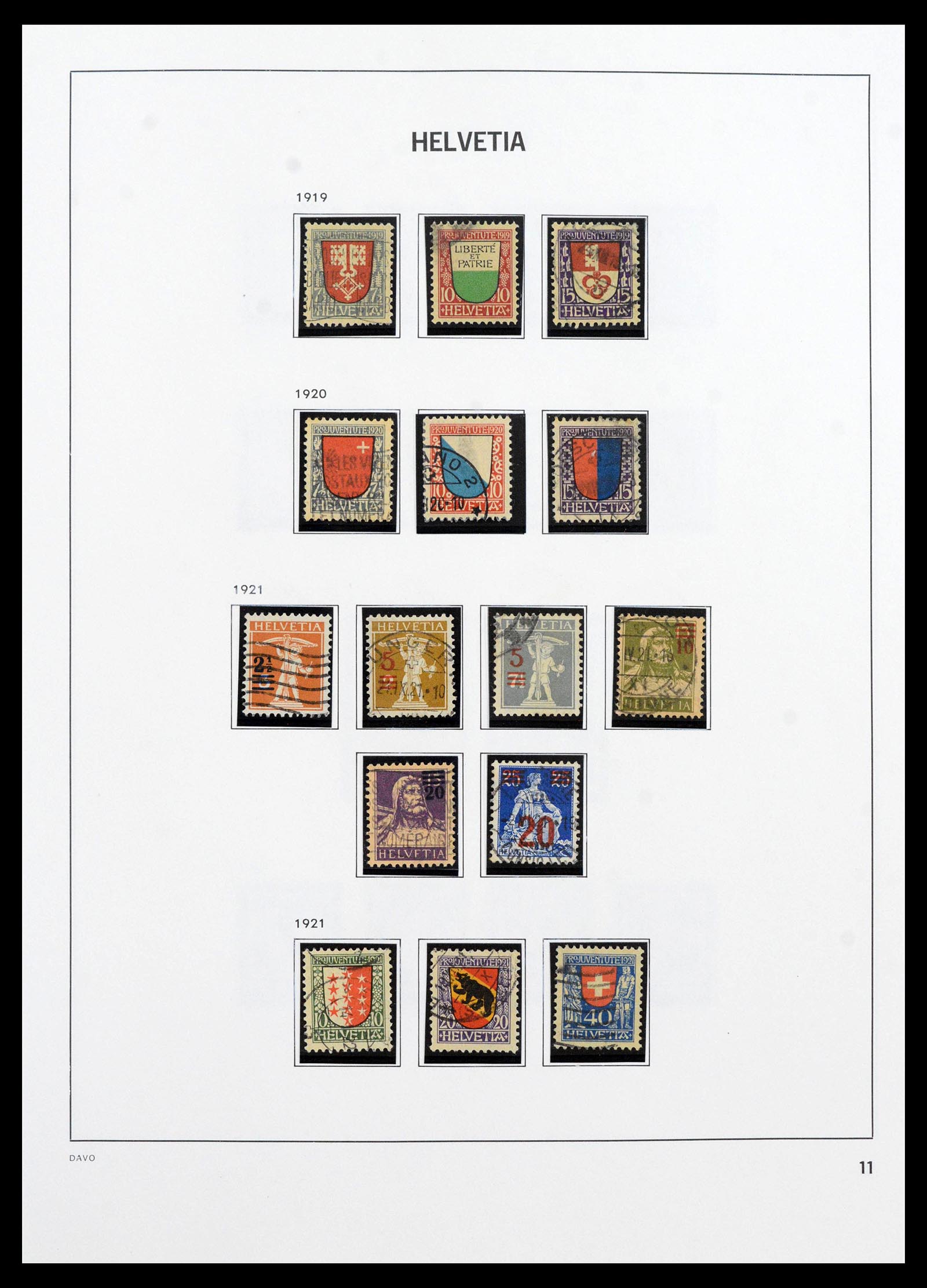 39865 0012 - Postzegelverzameling 39865 Zwitserland 1850-1992.