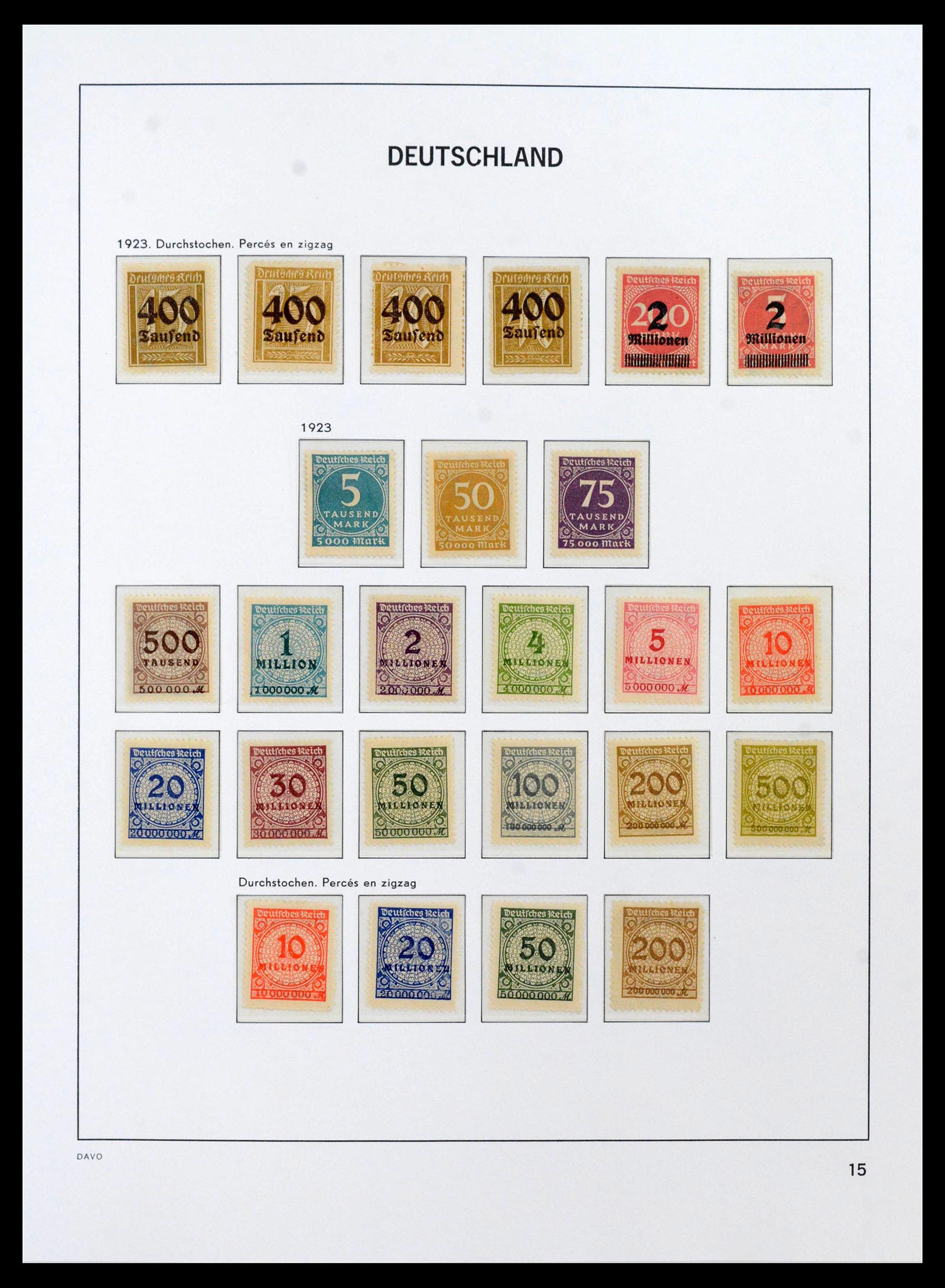 39870 0016 - Postzegelverzameling 39870 Duitse Rijk 1872-1945.