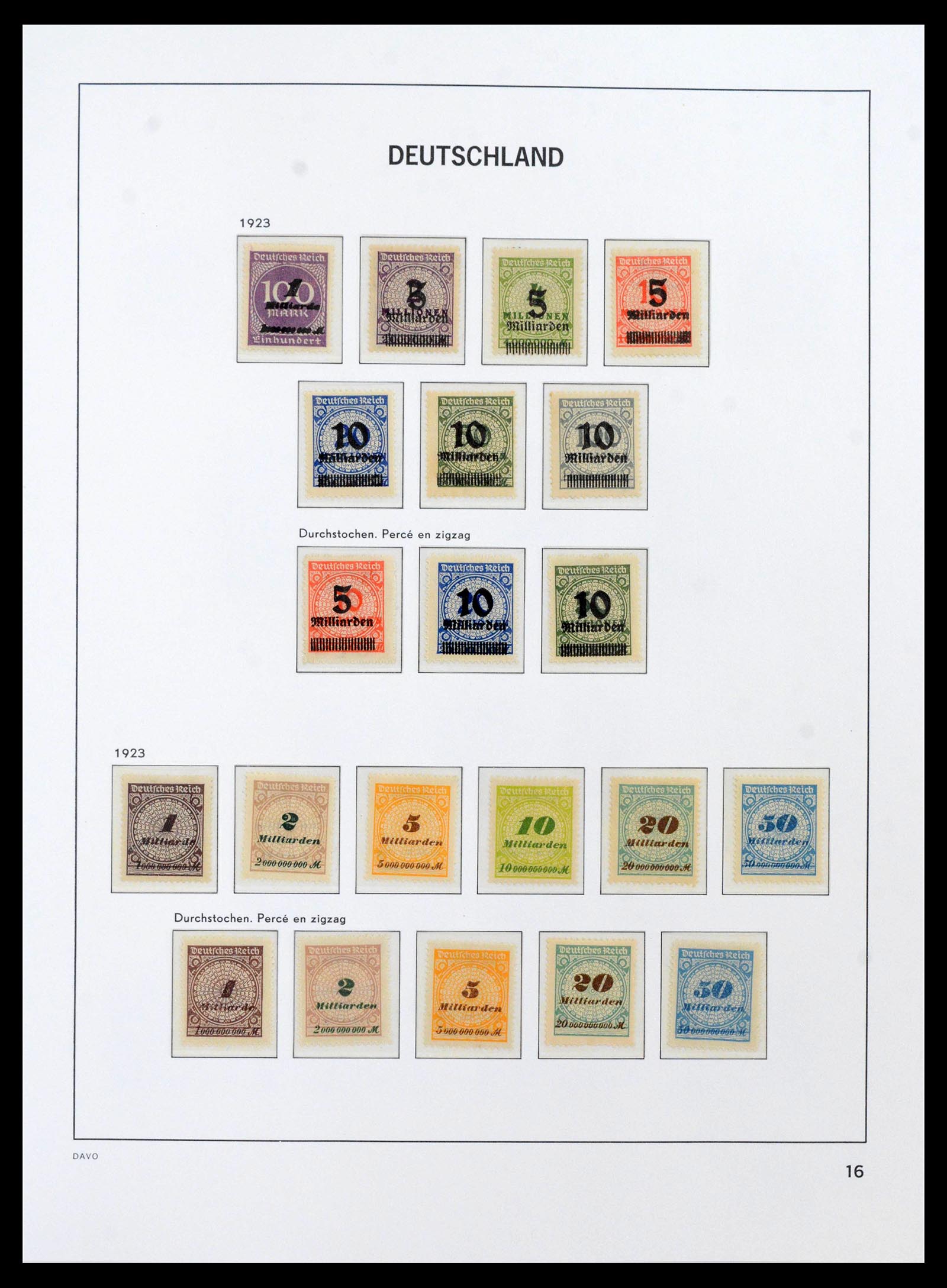 39870 0017 - Postzegelverzameling 39870 Duitse Rijk 1872-1945.
