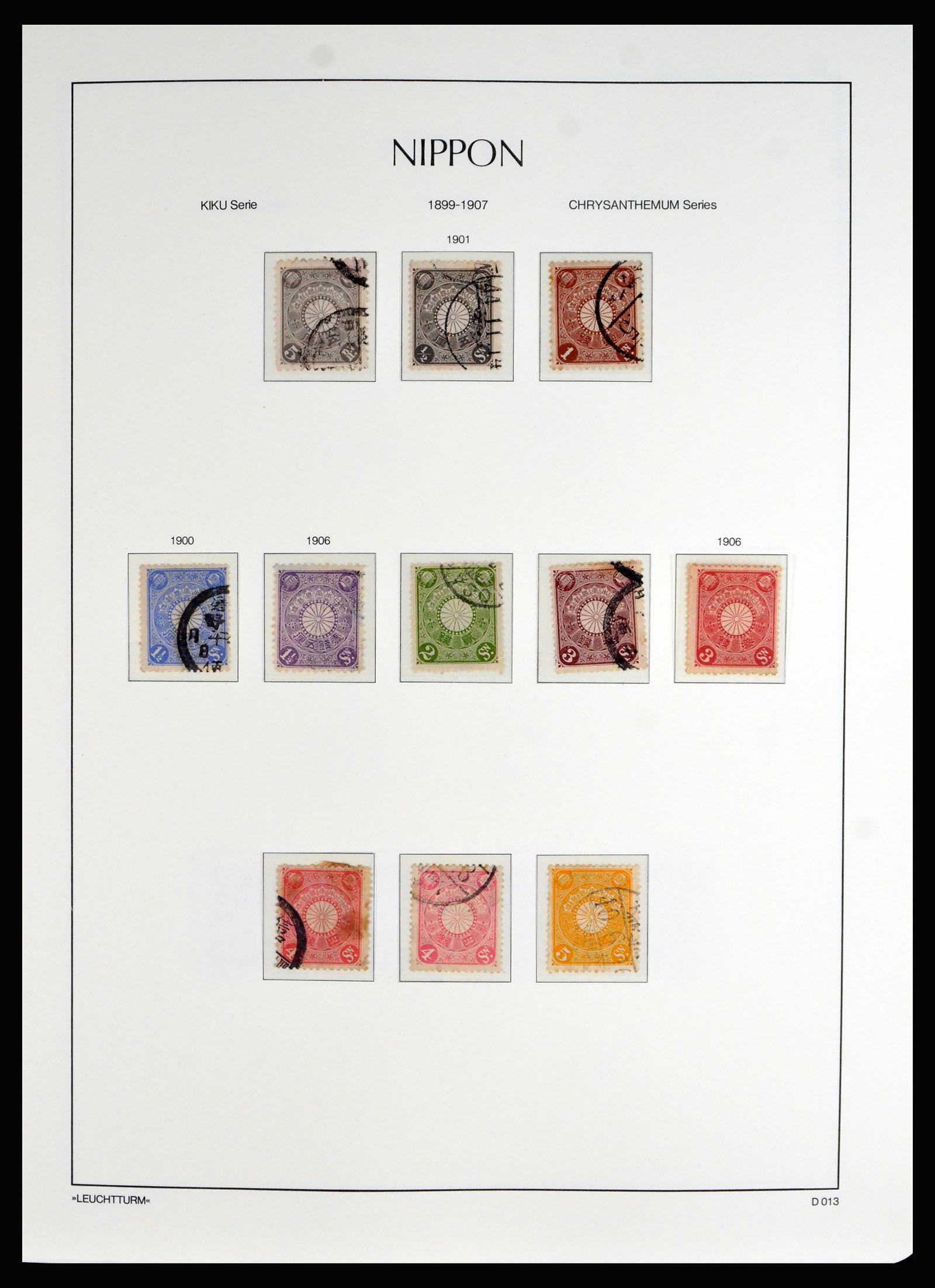 39875 0014 - Postzegel verzameling 39875 Japan 1871-1962.