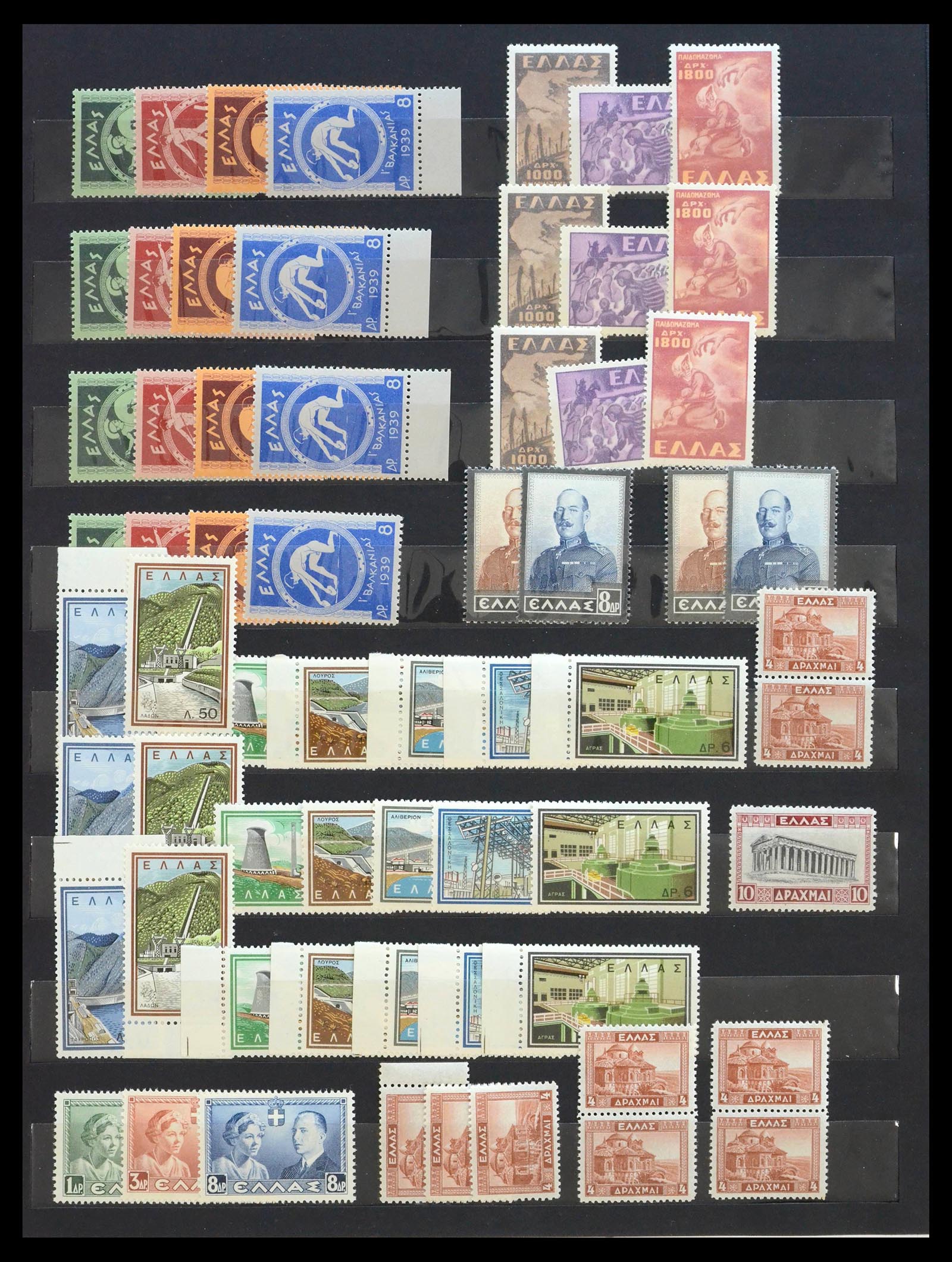 39876 0002 - Postzegelverzameling 39876 Europese landen 1920-1960.