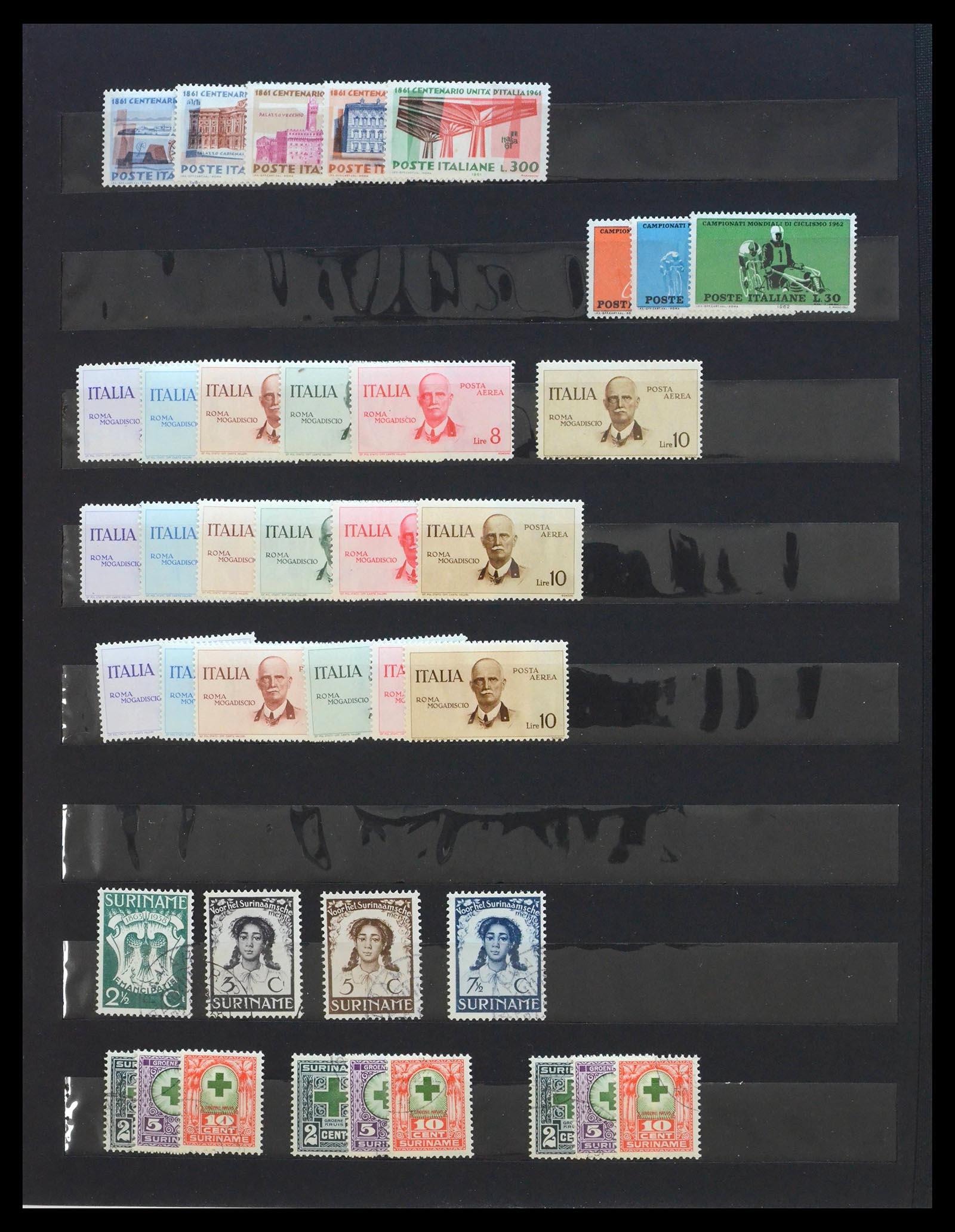 39876 0009 - Postzegelverzameling 39876 Europese landen 1920-1960.