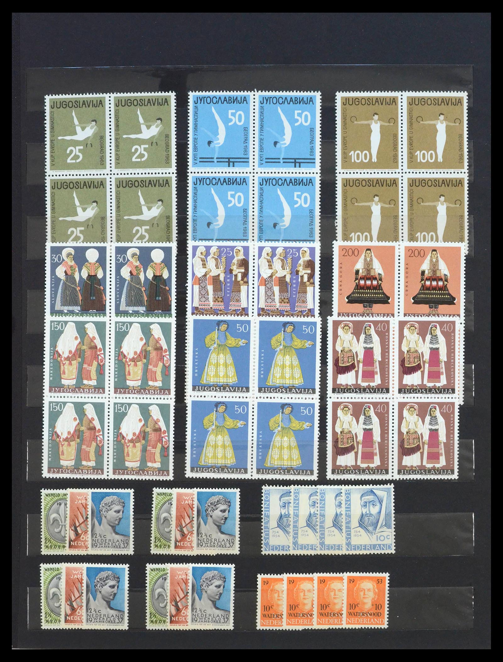 39876 0012 - Postzegelverzameling 39876 Europese landen 1920-1960.