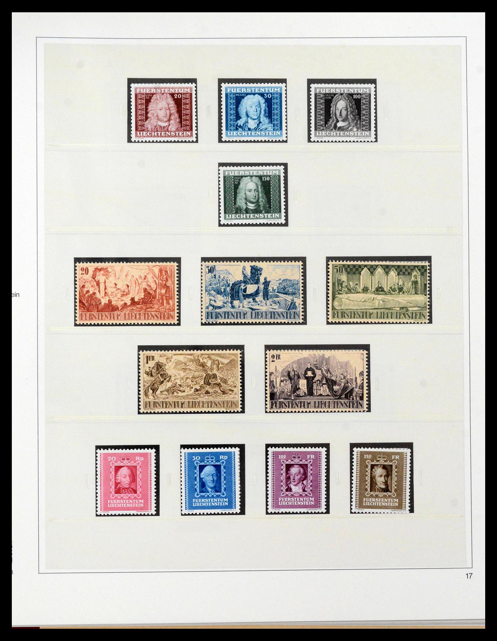 39887 0007 - Stamp collection 39887 Liechtenstein 1920-1960.