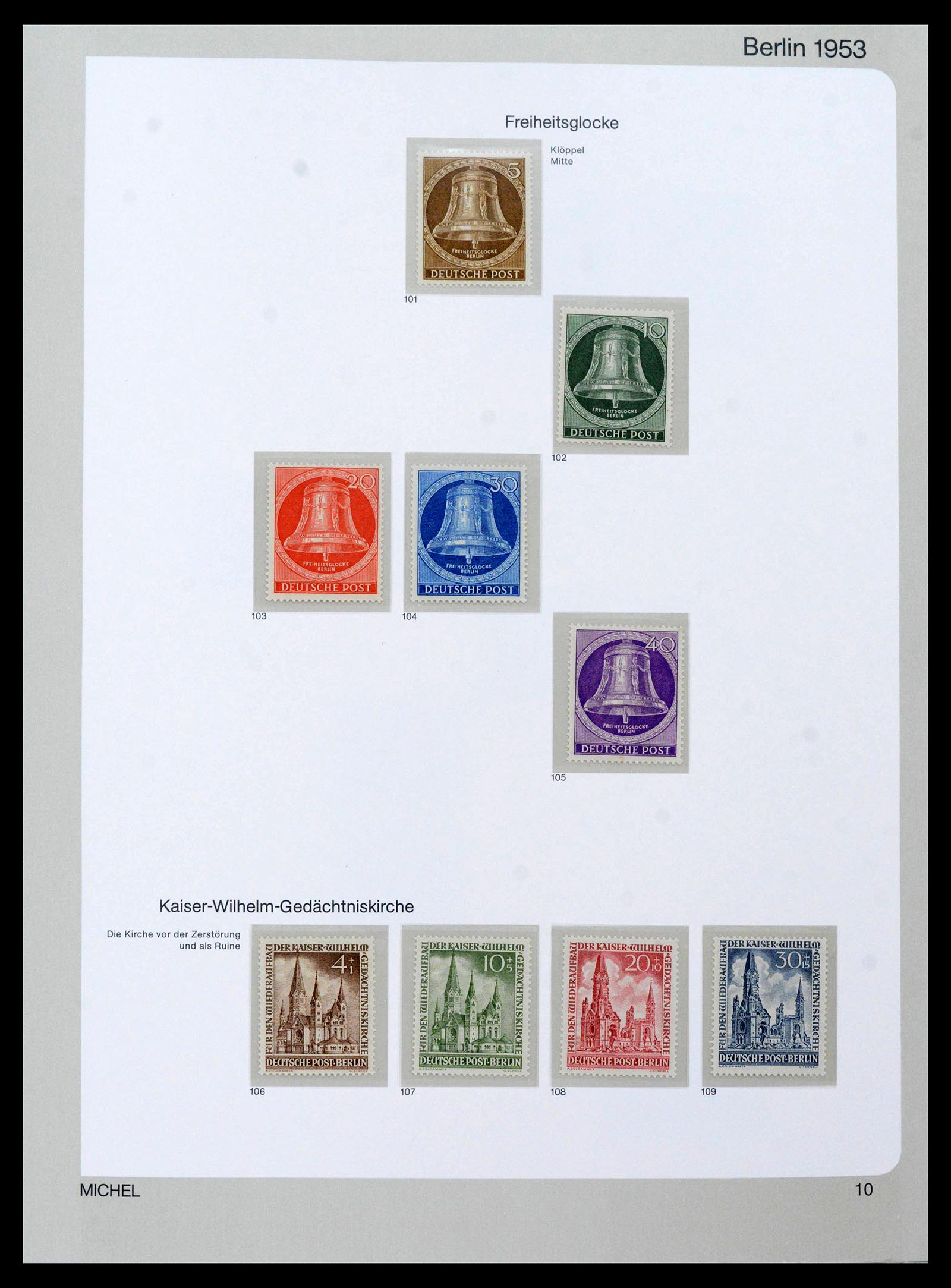 39892 0010 - Postzegelverzameling 39892 Berlijn compleet 1948-1990.