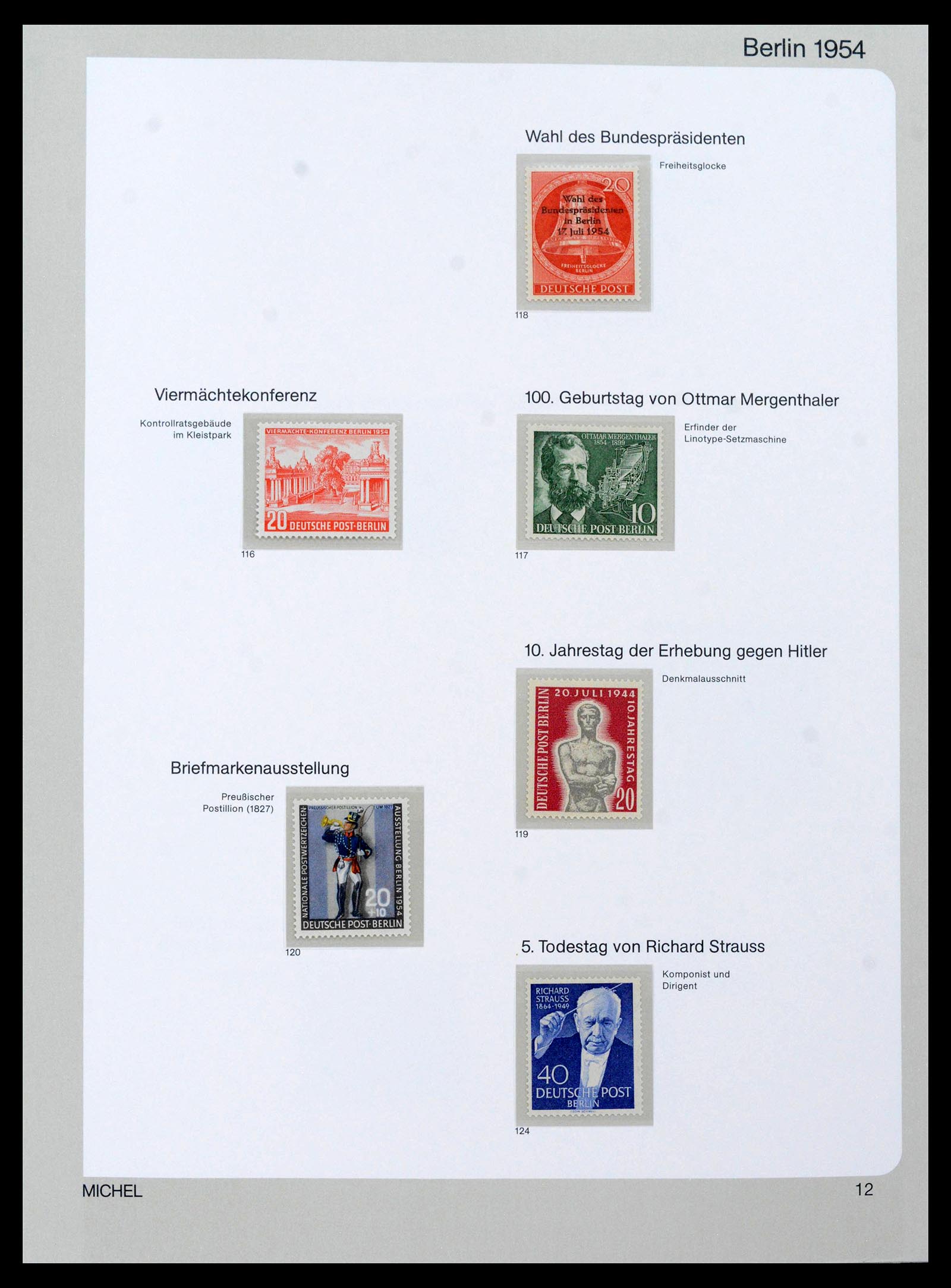 39892 0012 - Postzegelverzameling 39892 Berlijn compleet 1948-1990.