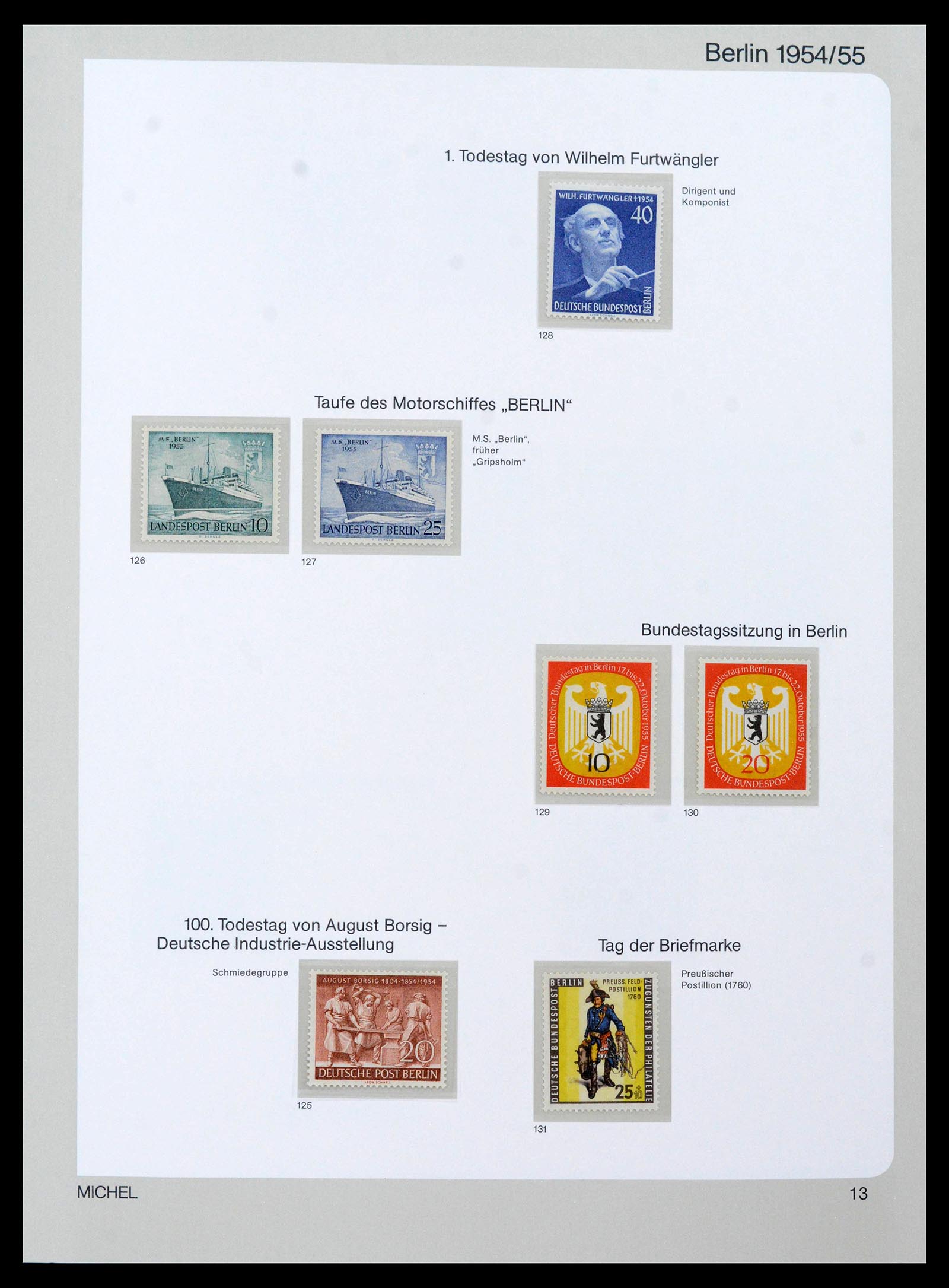 39892 0013 - Postzegelverzameling 39892 Berlijn compleet 1948-1990.