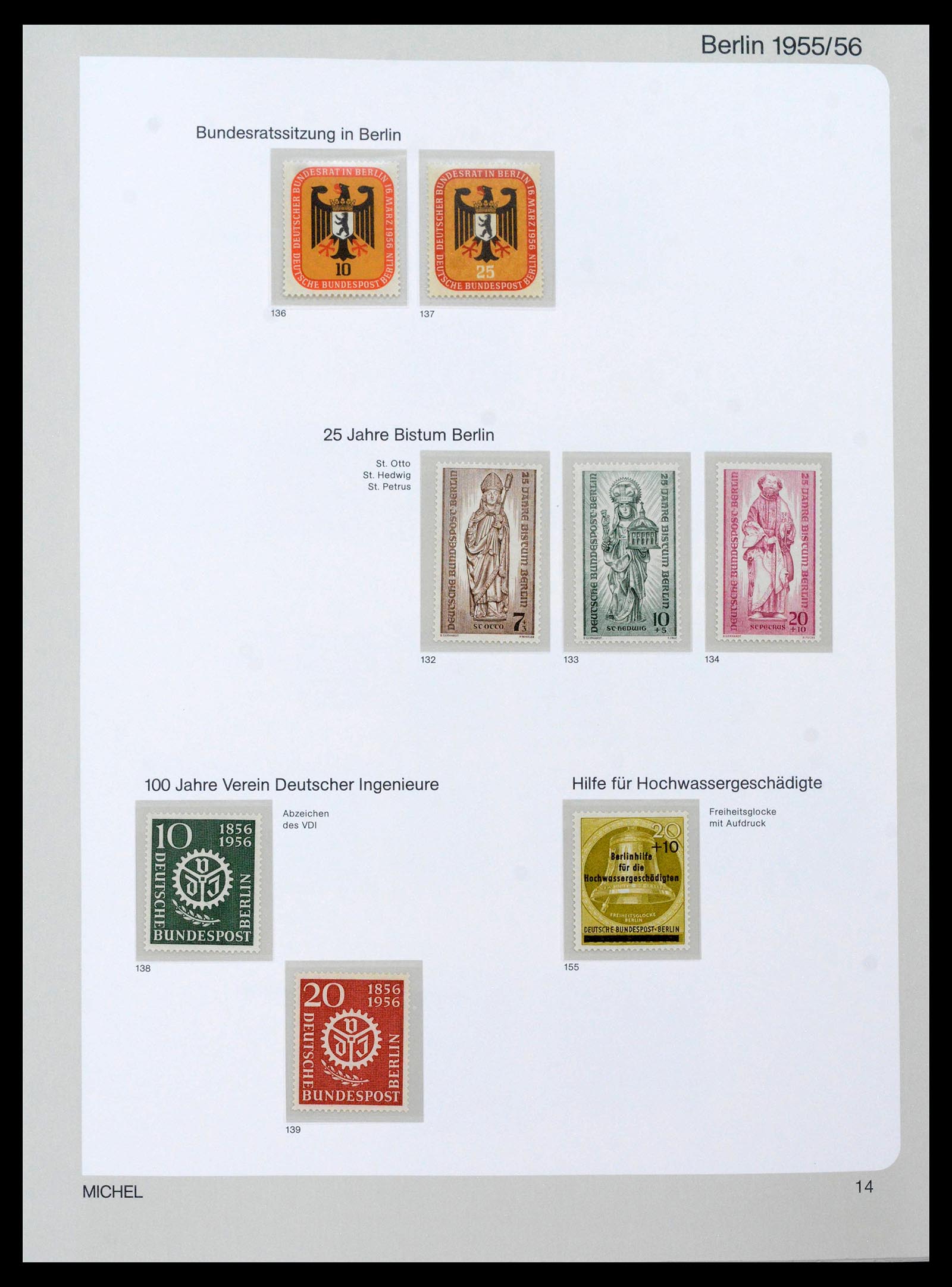 39892 0014 - Postzegelverzameling 39892 Berlijn compleet 1948-1990.