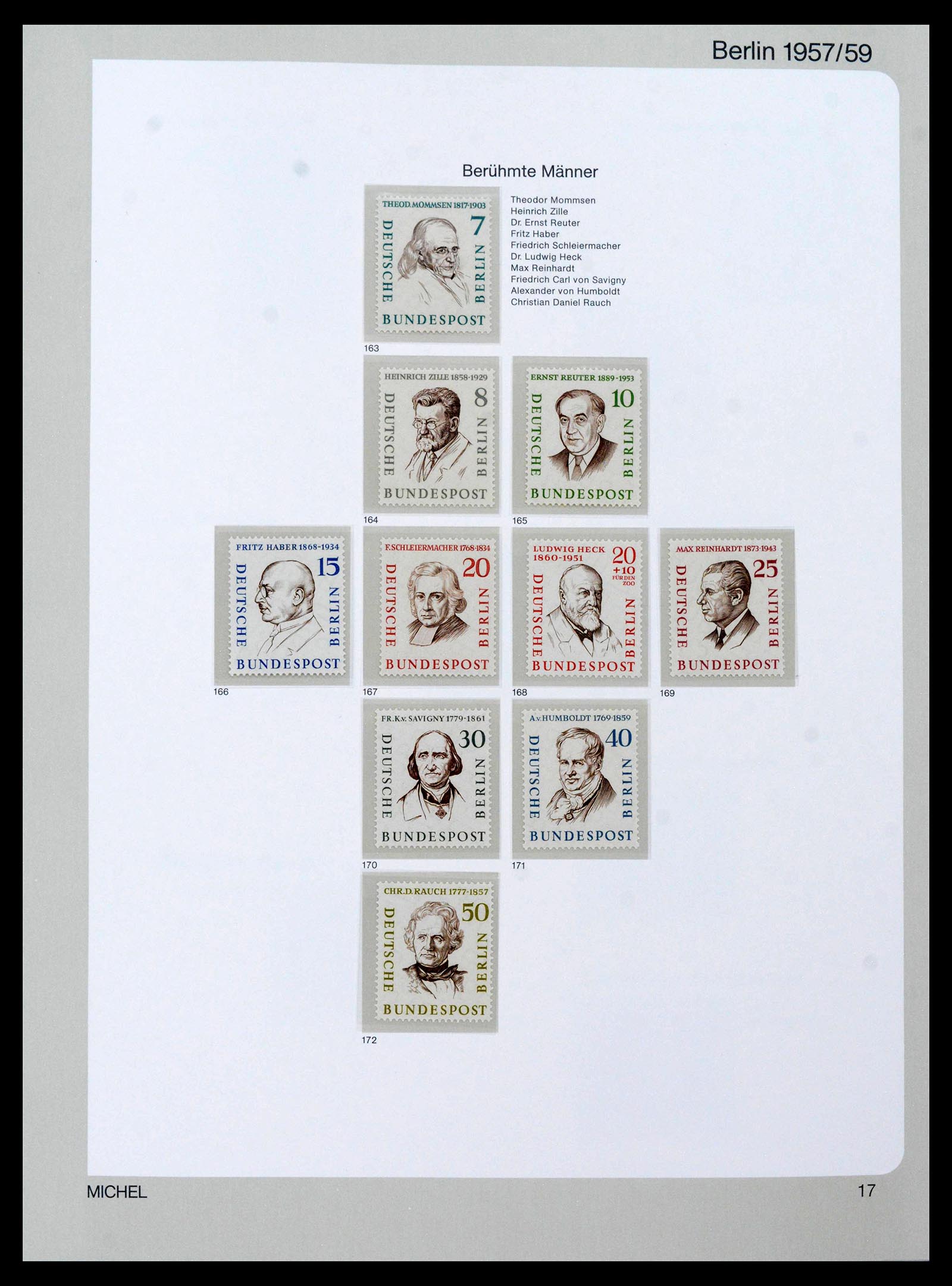 39892 0017 - Postzegelverzameling 39892 Berlijn compleet 1948-1990.