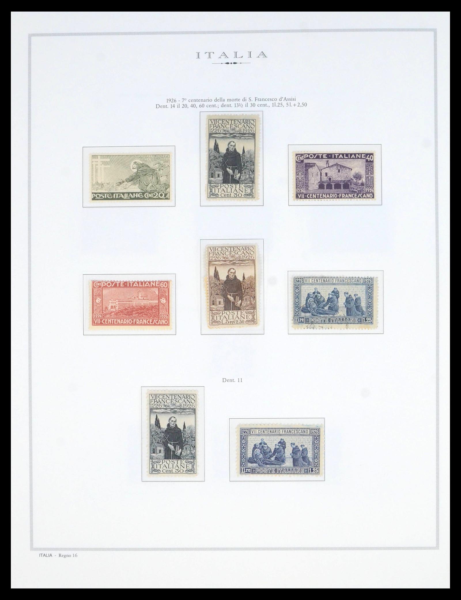 39895 0016 - Postzegelverzameling 39895 Italië 1862-1964.