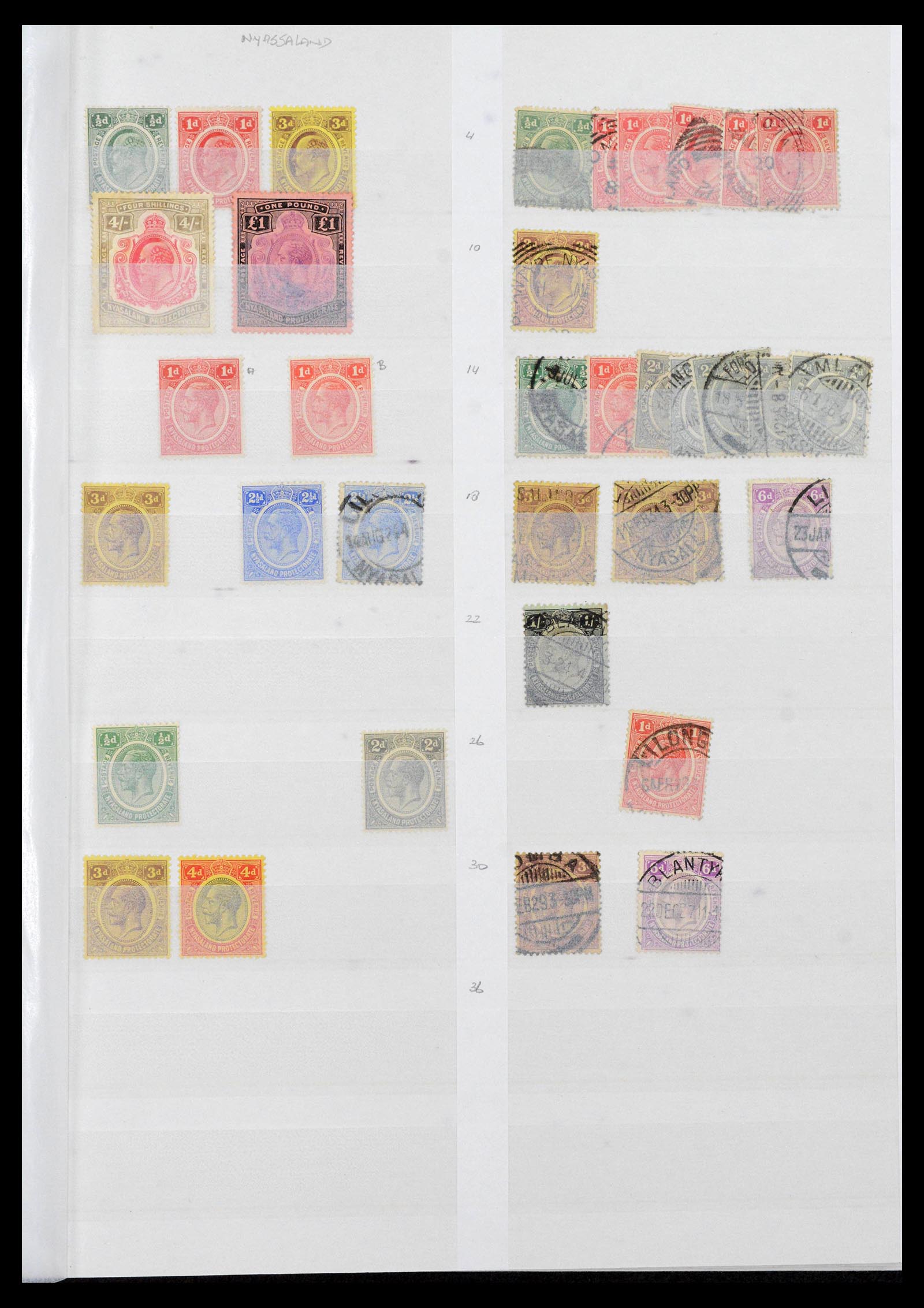 39896 0003 - Postzegelverzameling 39896 Rhodesië en gebieden 1890-1994.