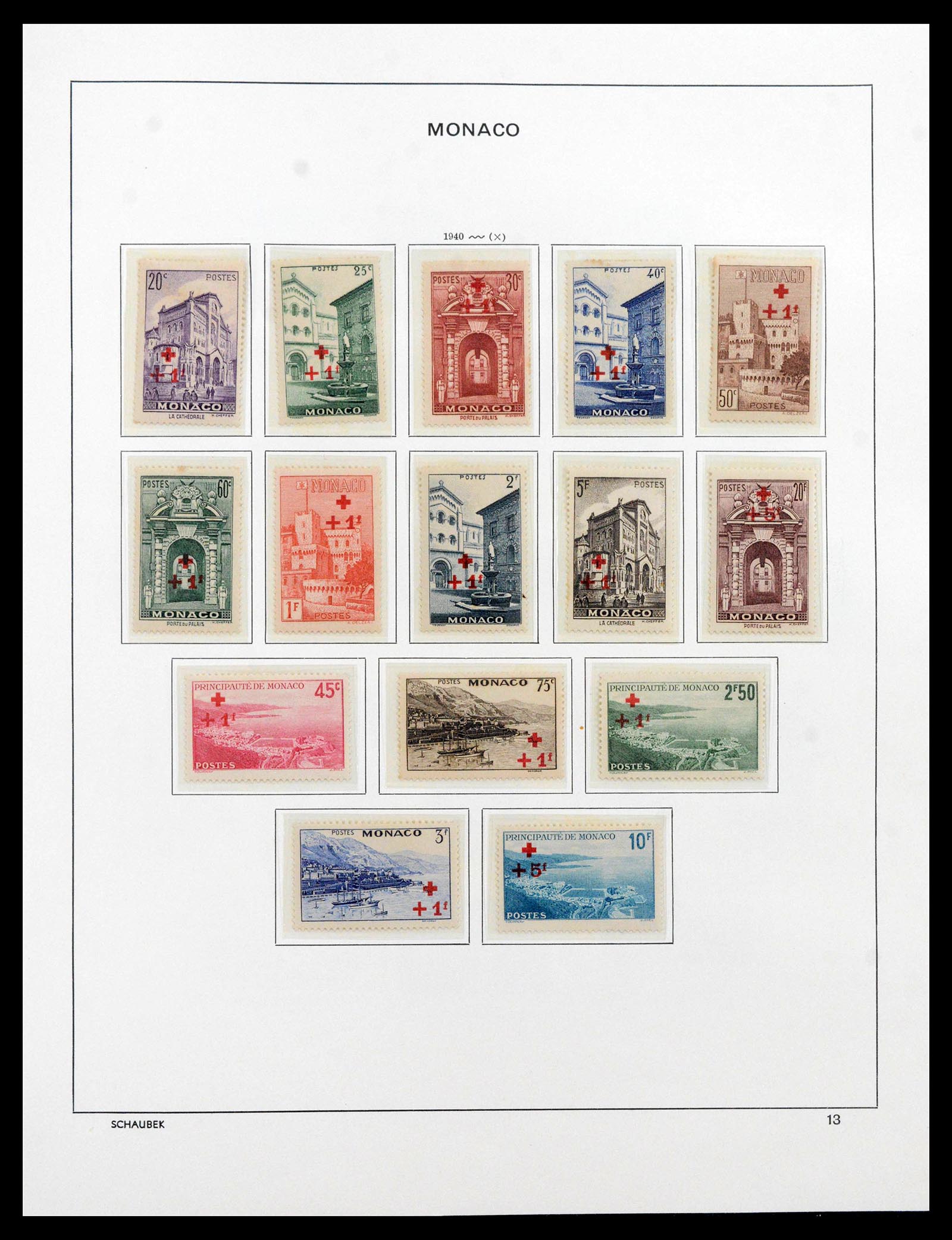 39903 0015 - Postzegelverzameling 39903 Monaco 1885-1980.