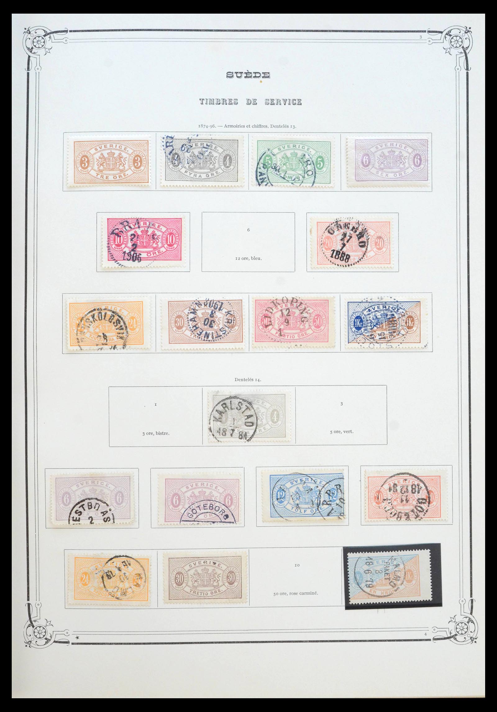 39905 0016 - Stamp collection 39905 Scandinavia 1851-1949.