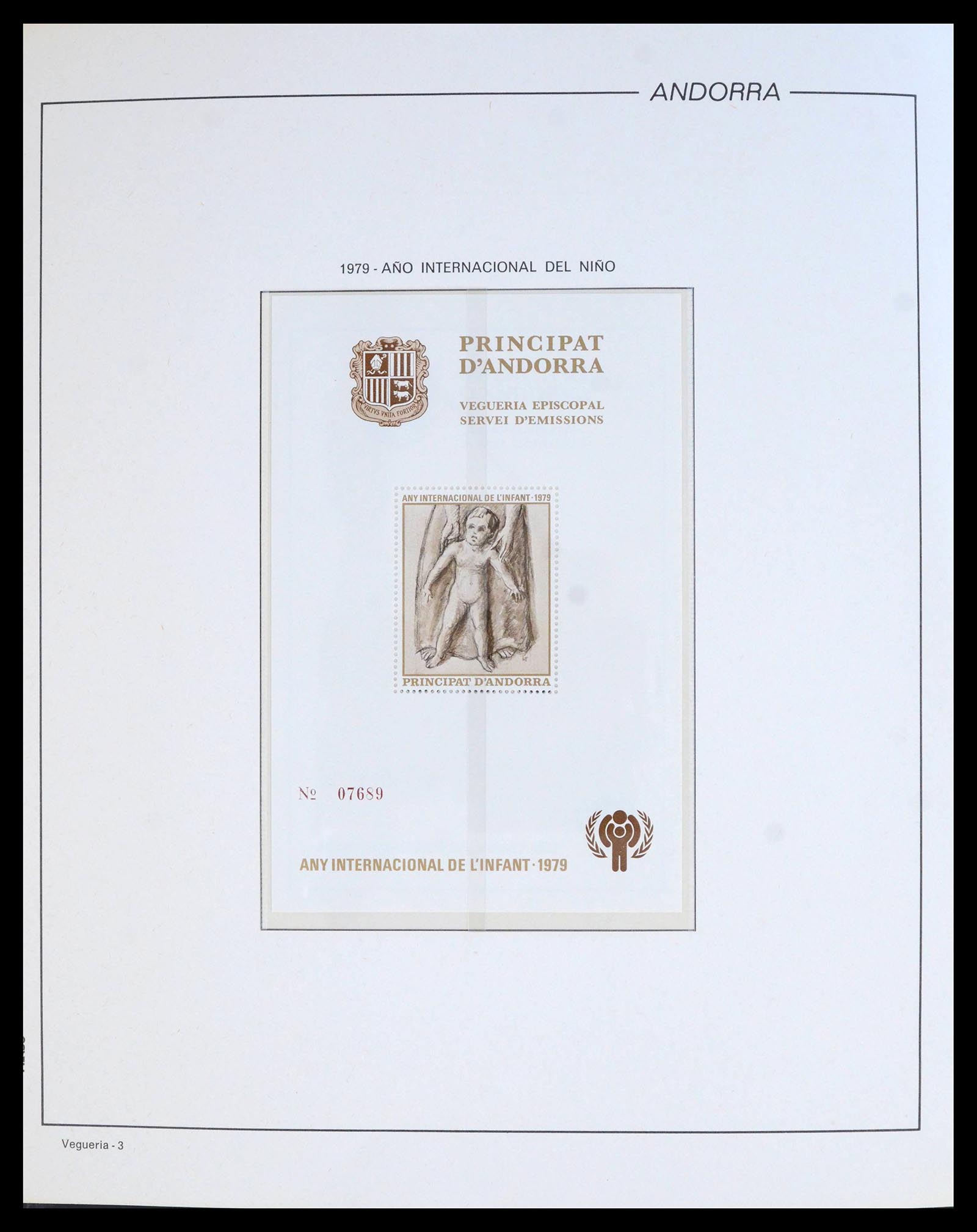 39913 0003 - Postzegelverzameling 39913 Andorra specialiteiten 1978-1999.