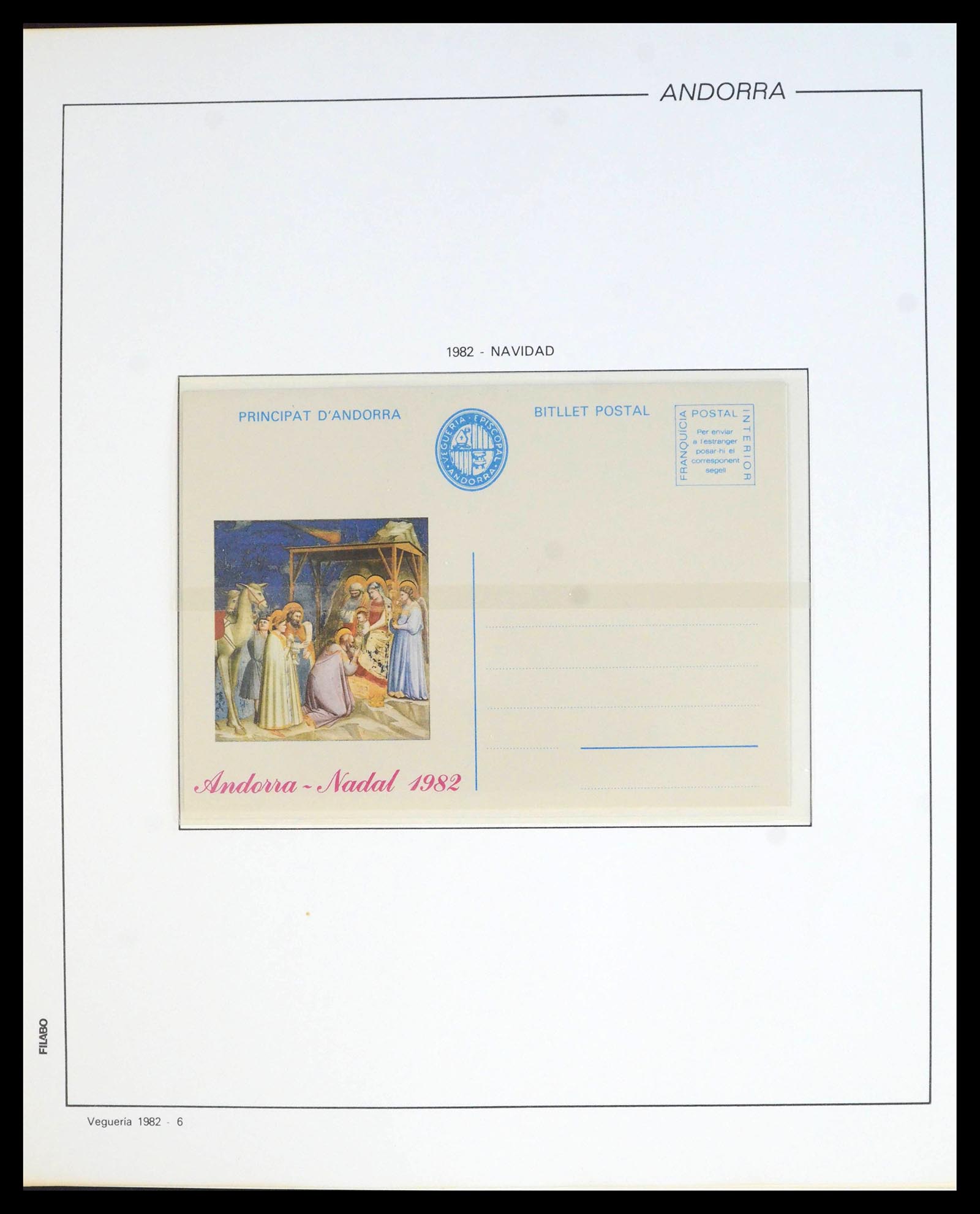 39913 0019 - Postzegelverzameling 39913 Andorra specialiteiten 1978-1999.