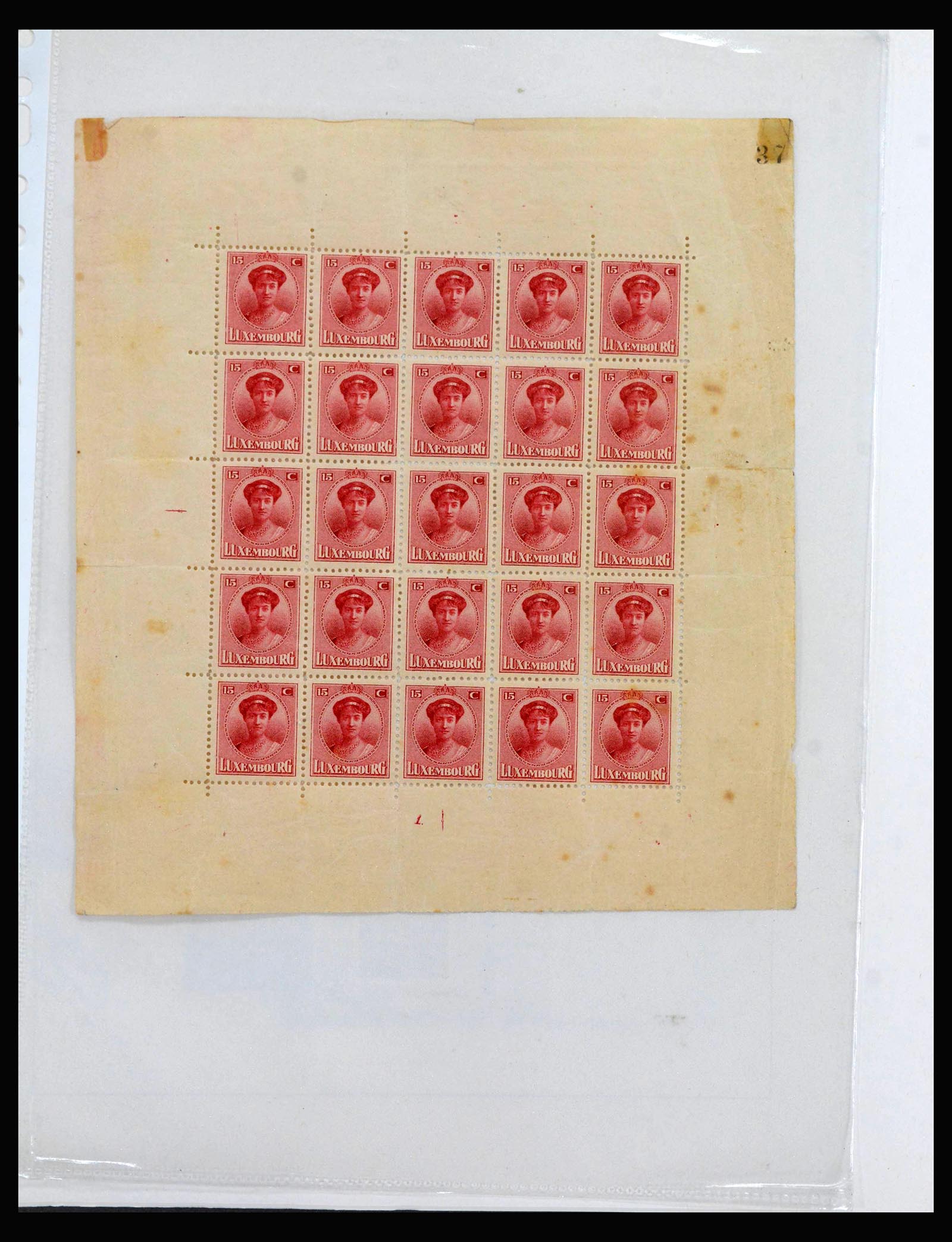 39921 0009 - Postzegelverzameling 39921 Luxemburg 1859-2019!