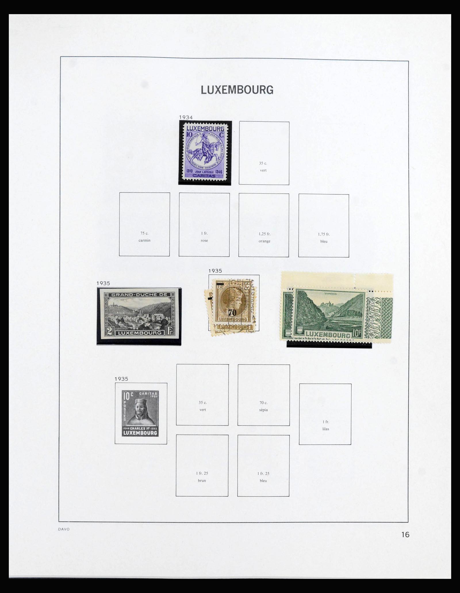 39921 0018 - Postzegelverzameling 39921 Luxemburg 1859-2019!
