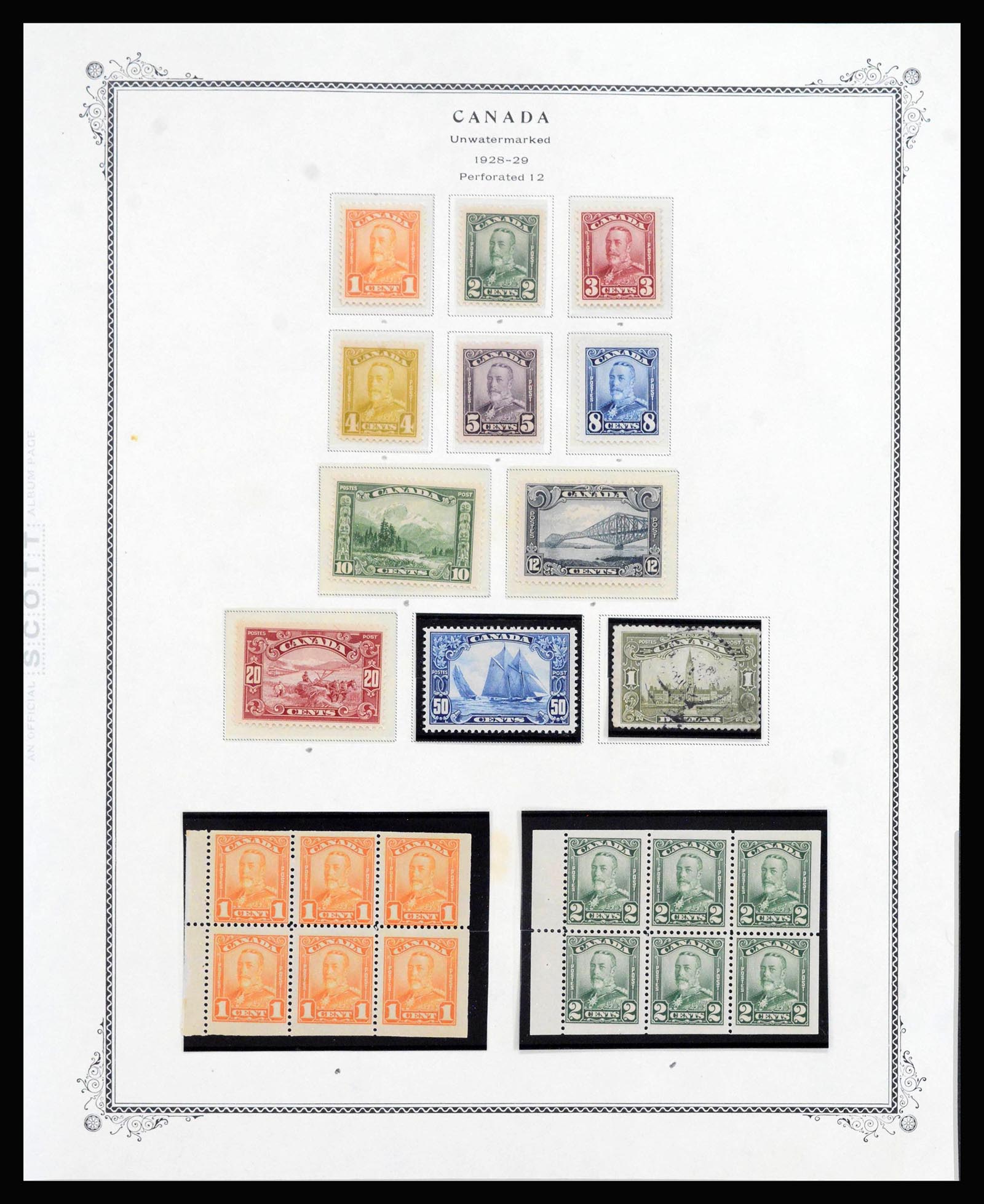 39928 0005 - Stamp collection 39928 Canada 1903-2000.