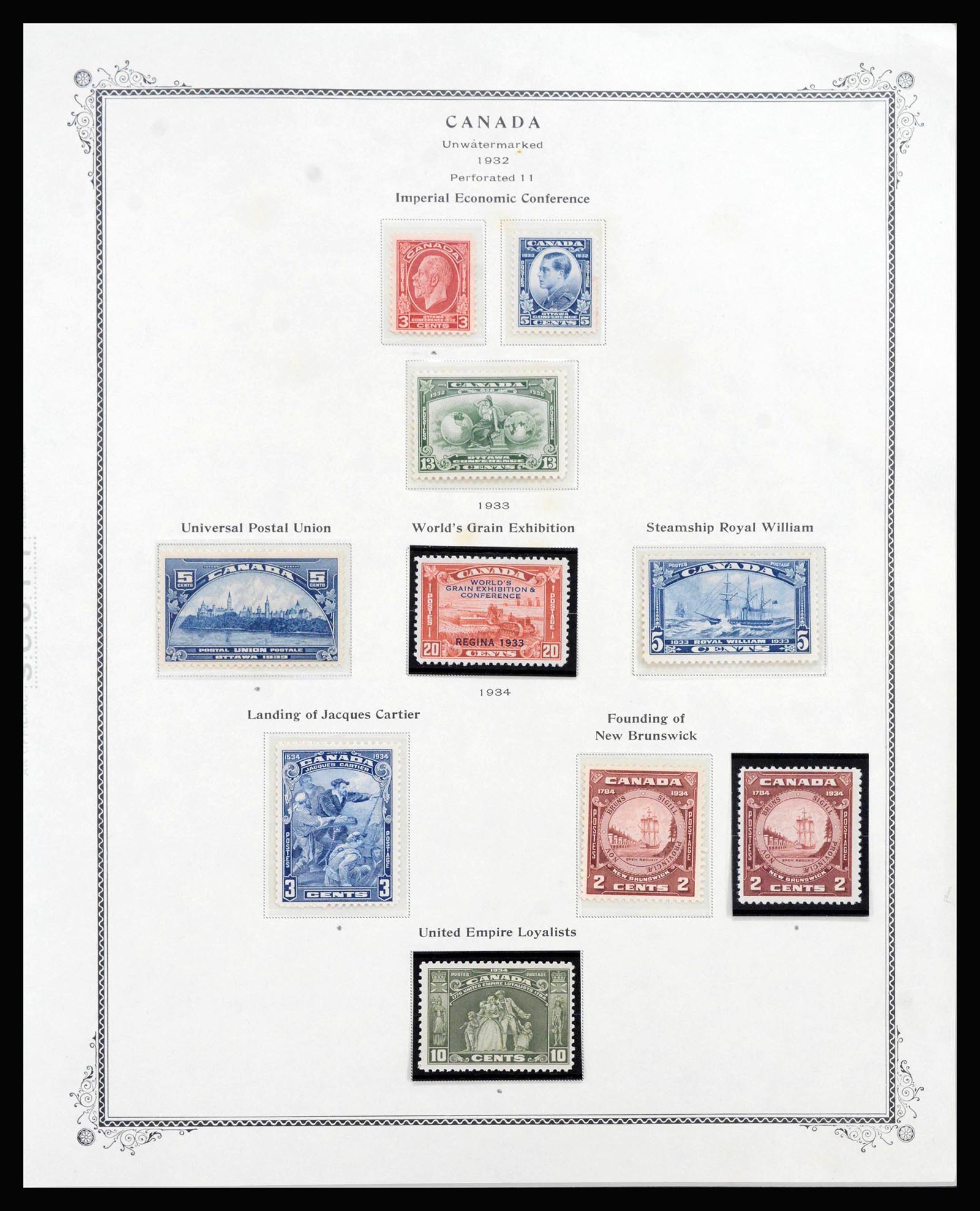 39928 0009 - Stamp collection 39928 Canada 1903-2000.