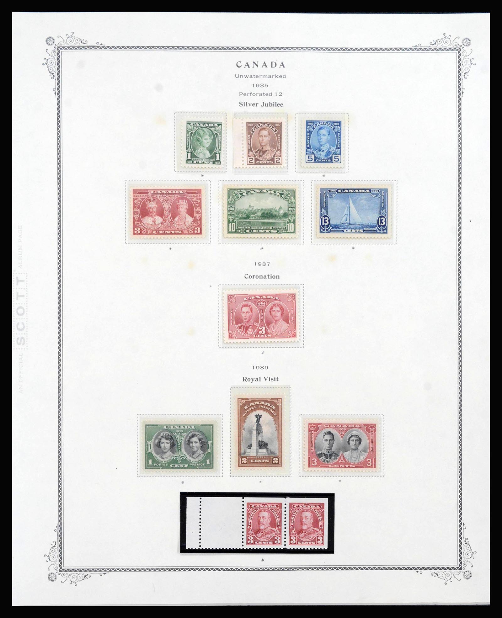 39928 0012 - Stamp collection 39928 Canada 1903-2000.