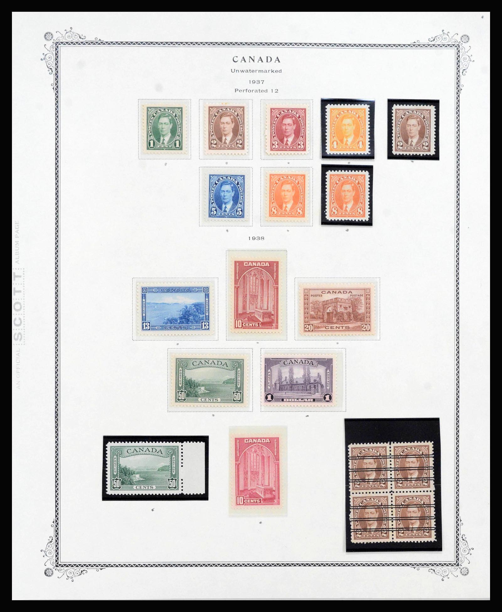 39928 0014 - Stamp collection 39928 Canada 1903-2000.