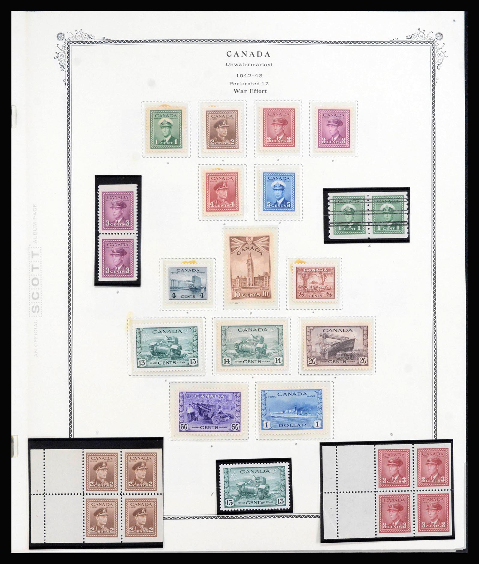 39928 0016 - Stamp collection 39928 Canada 1903-2000.
