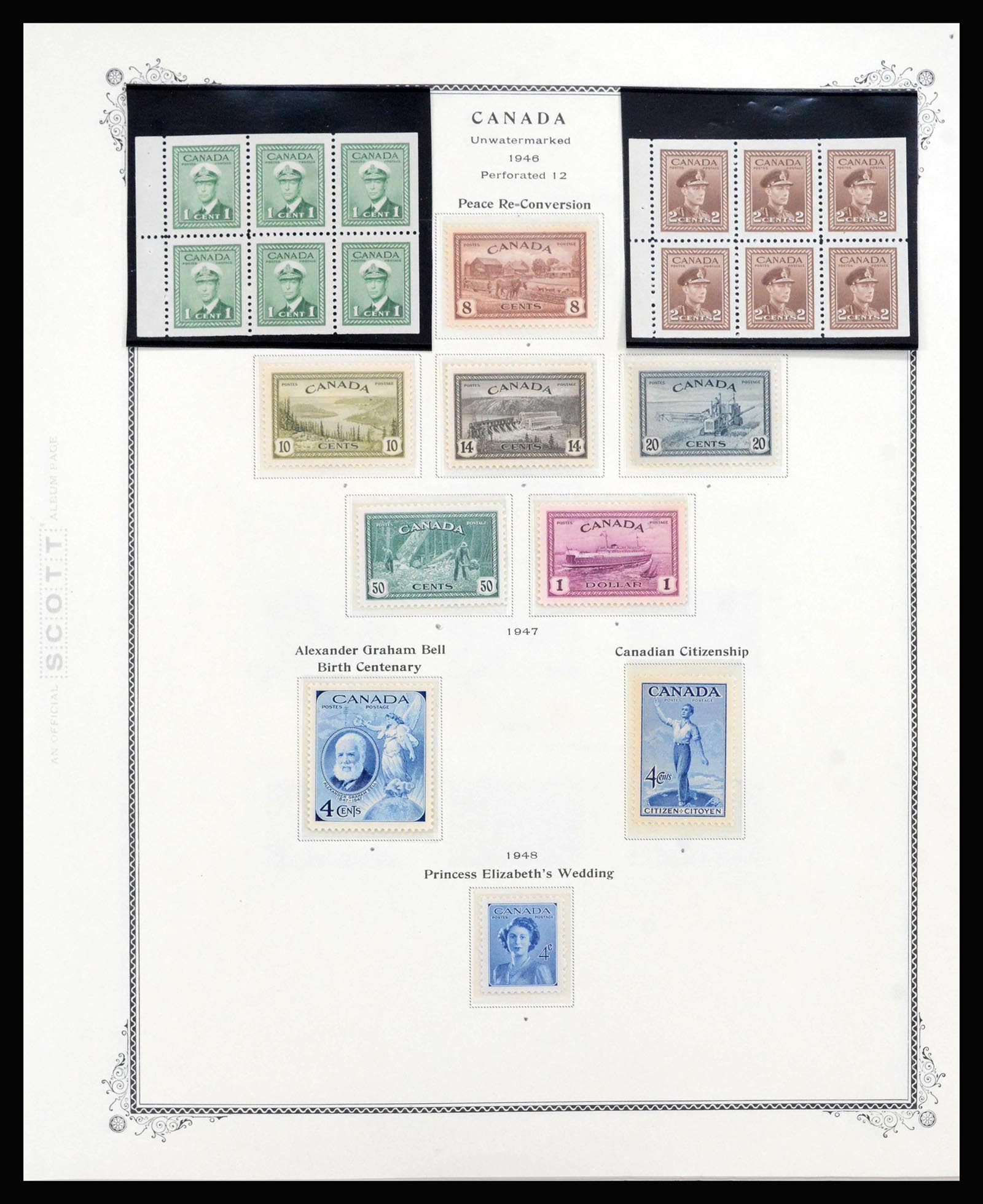 39928 0018 - Stamp collection 39928 Canada 1903-2000.