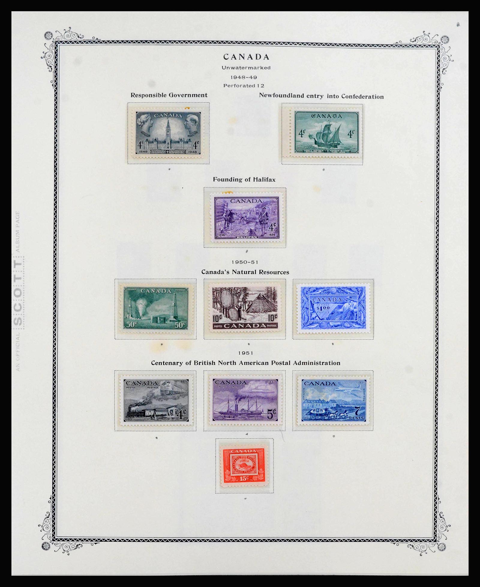 39928 0019 - Stamp collection 39928 Canada 1903-2000.