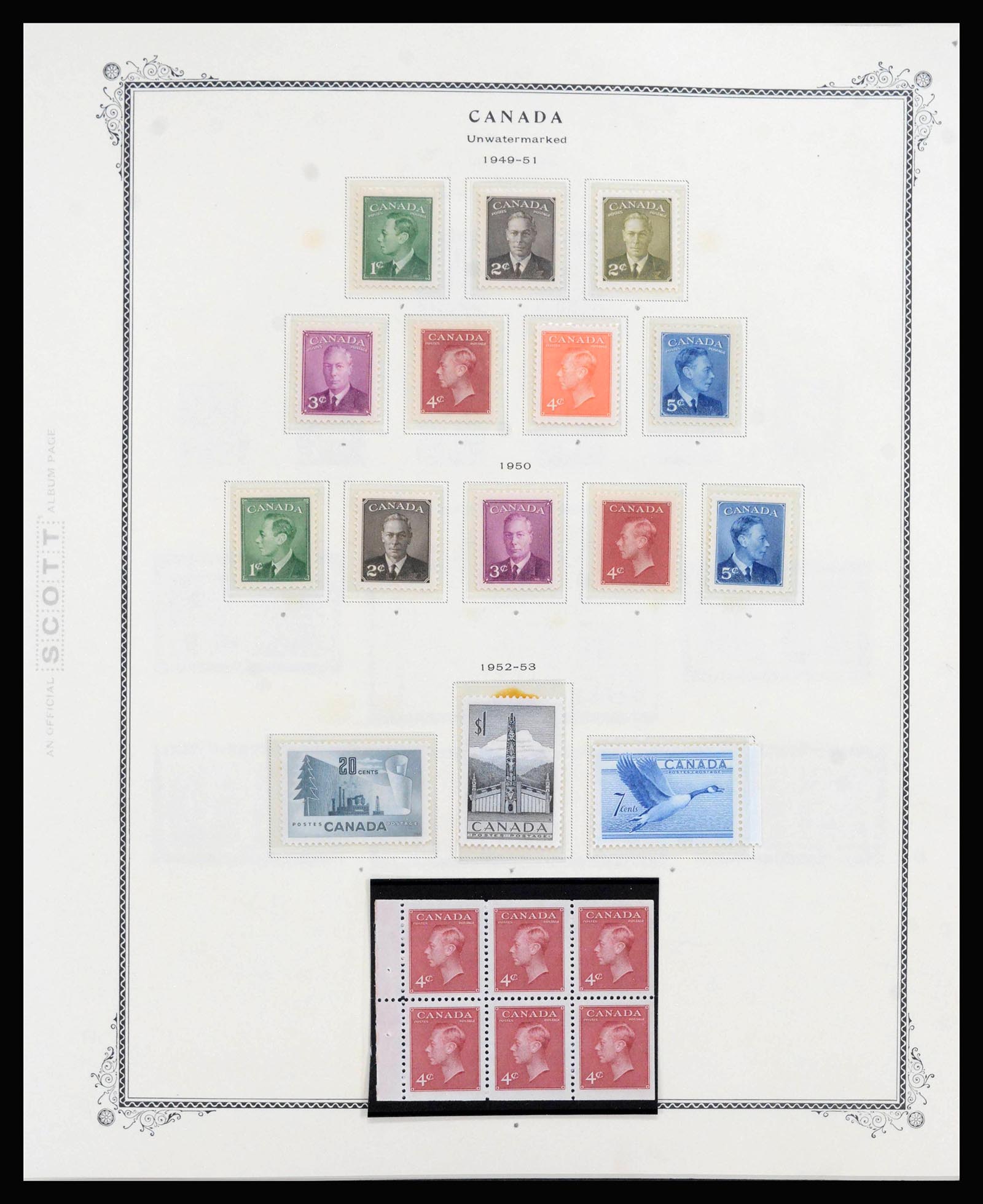 39928 0020 - Stamp collection 39928 Canada 1903-2000.