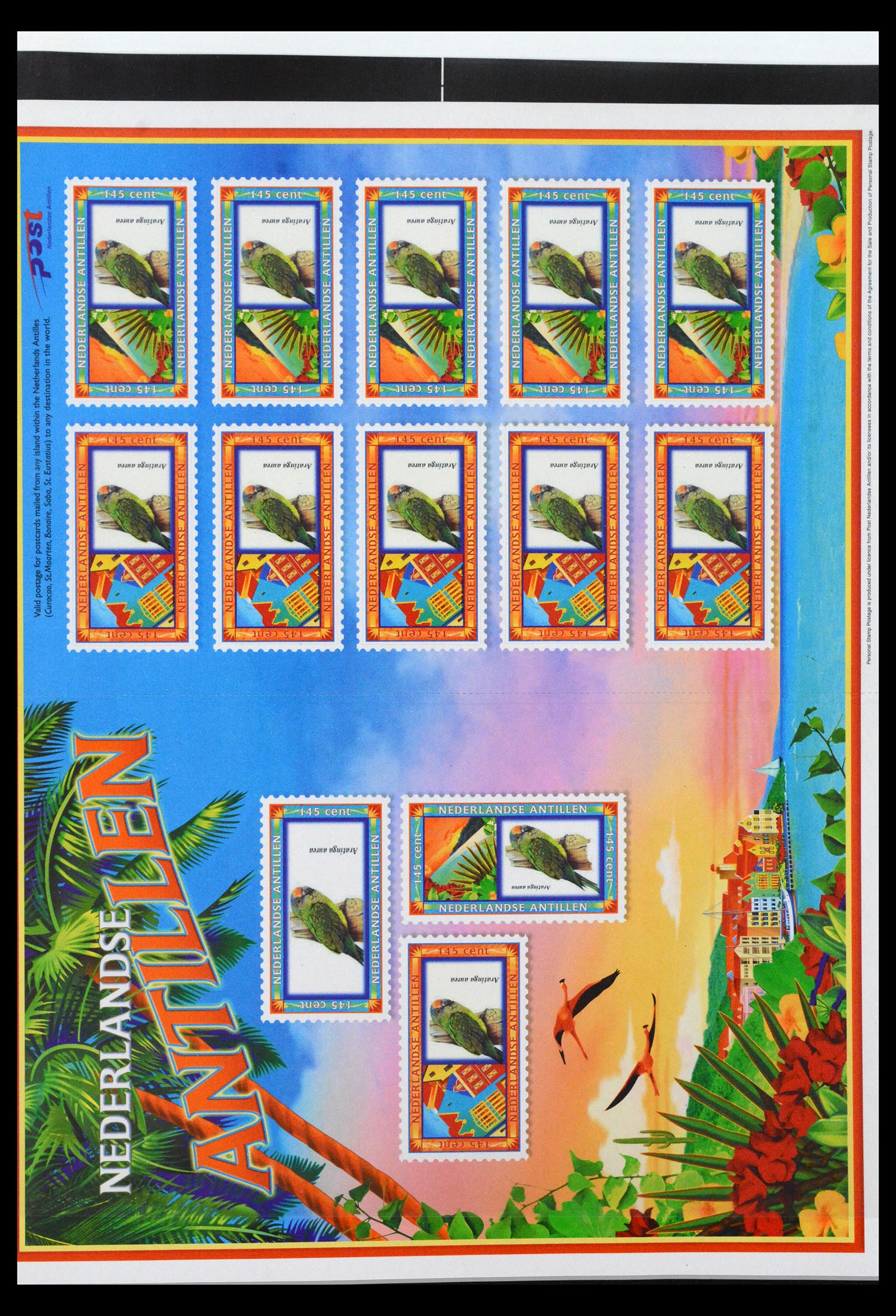 39929 0017 - Postzegelverzameling 39929 Curaçao/Antillen 1873-2017.
