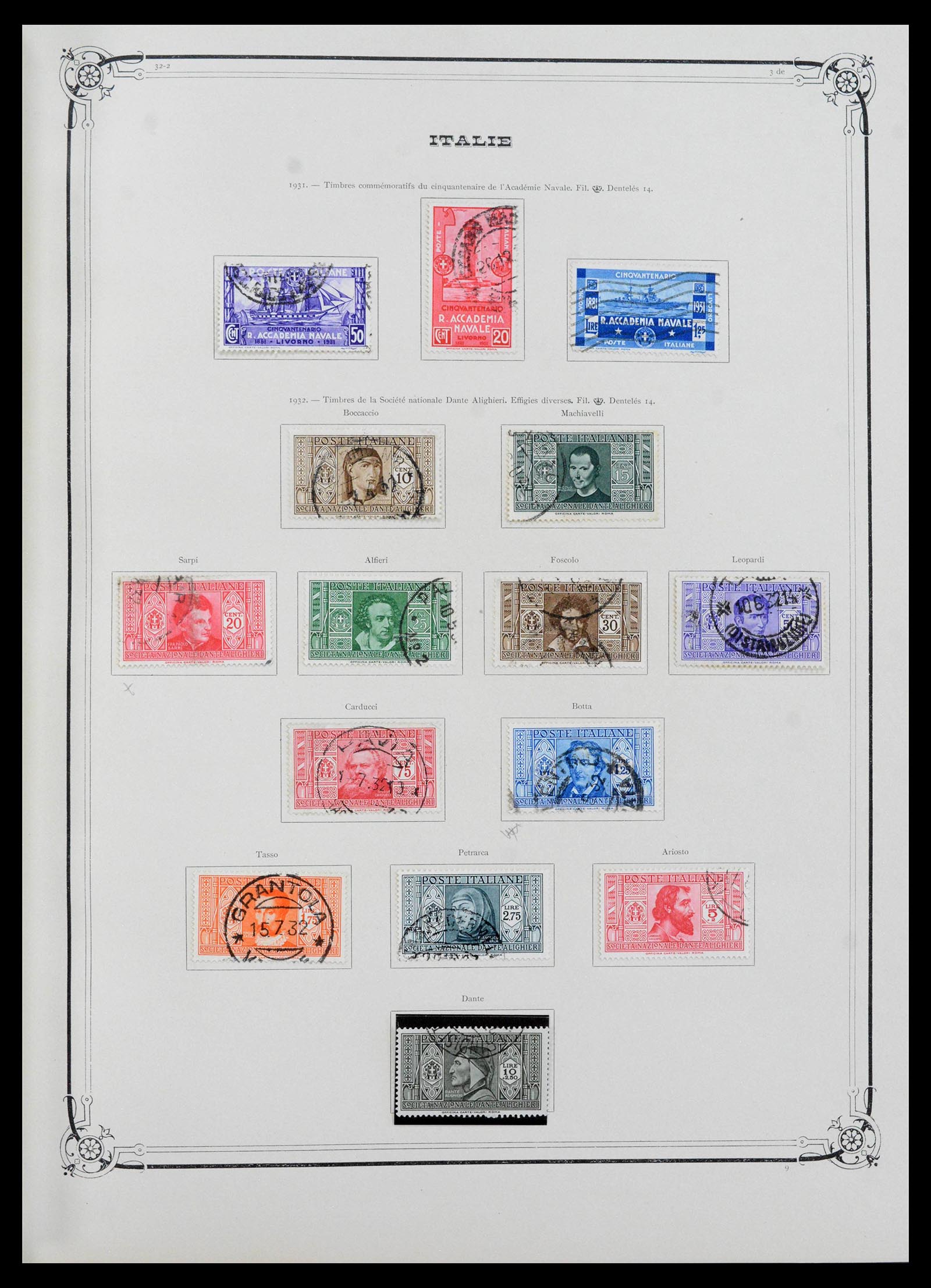 39930 0012 - Postzegelverzameling 39930 Italië compleet 1861-1944.