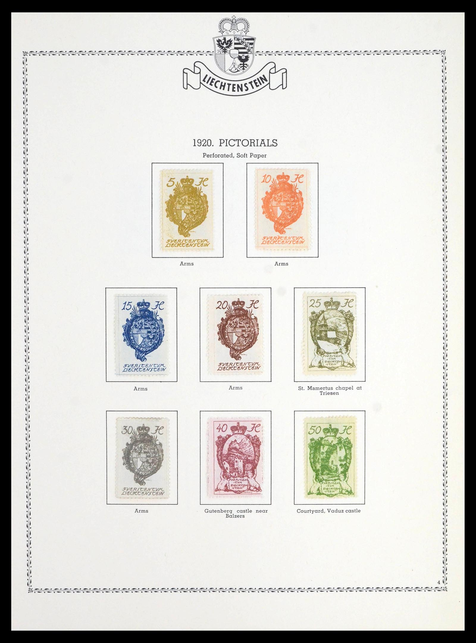 39931 0004 - Postzegelverzameling 39931 Liechtenstein compleet 1913-1985.