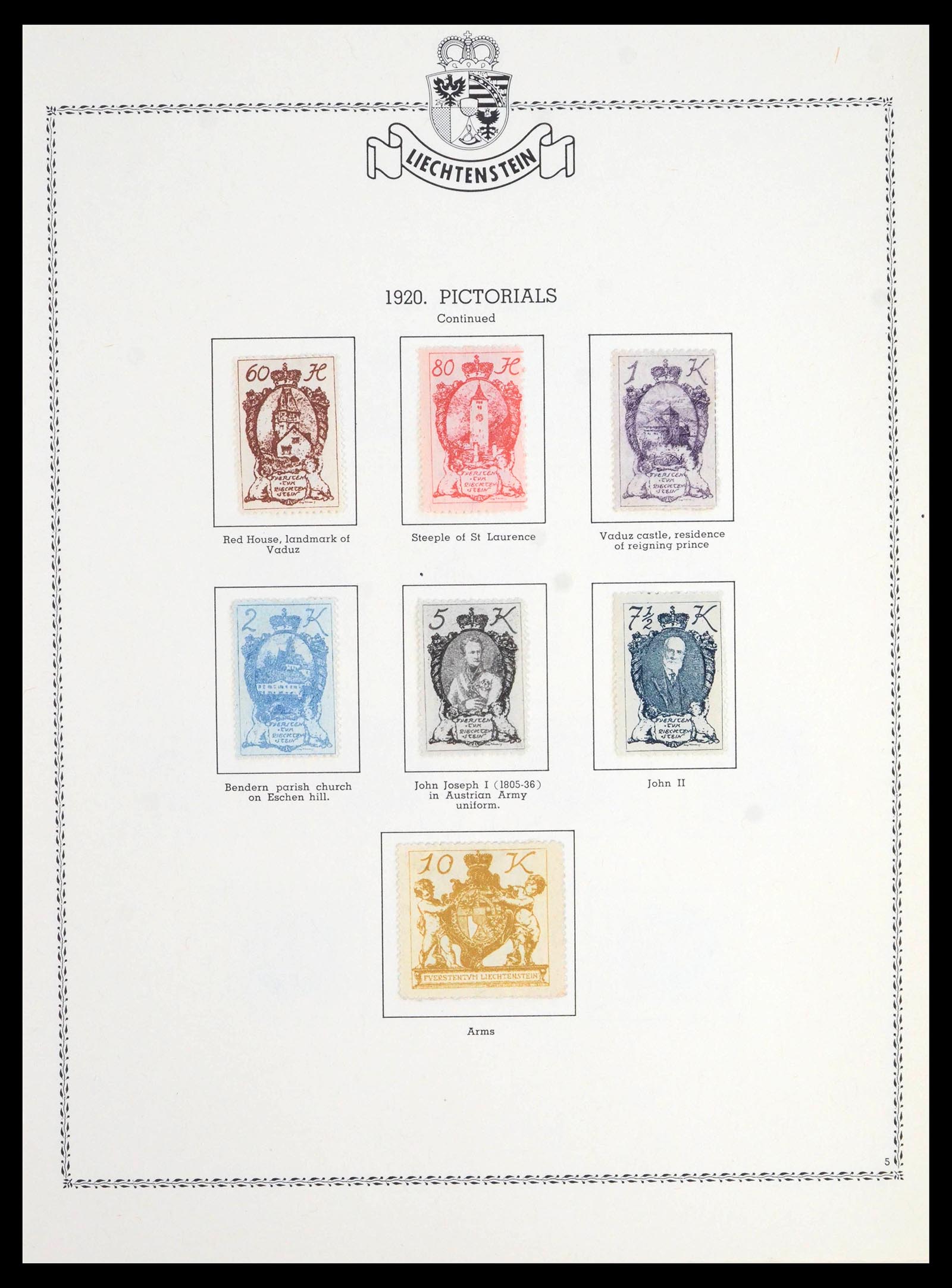 39931 0005 - Postzegelverzameling 39931 Liechtenstein compleet 1913-1985.