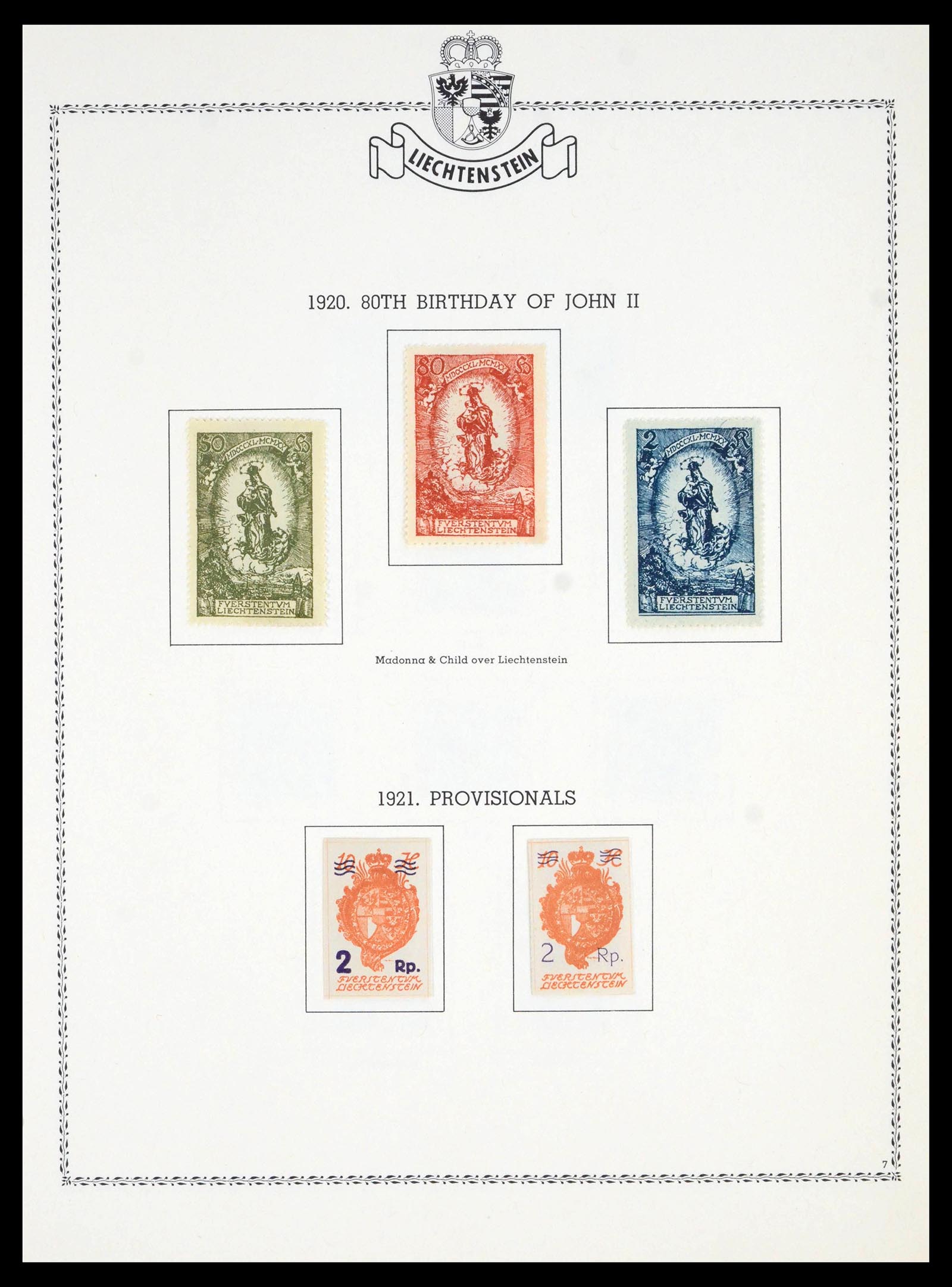 39931 0007 - Postzegelverzameling 39931 Liechtenstein compleet 1913-1985.